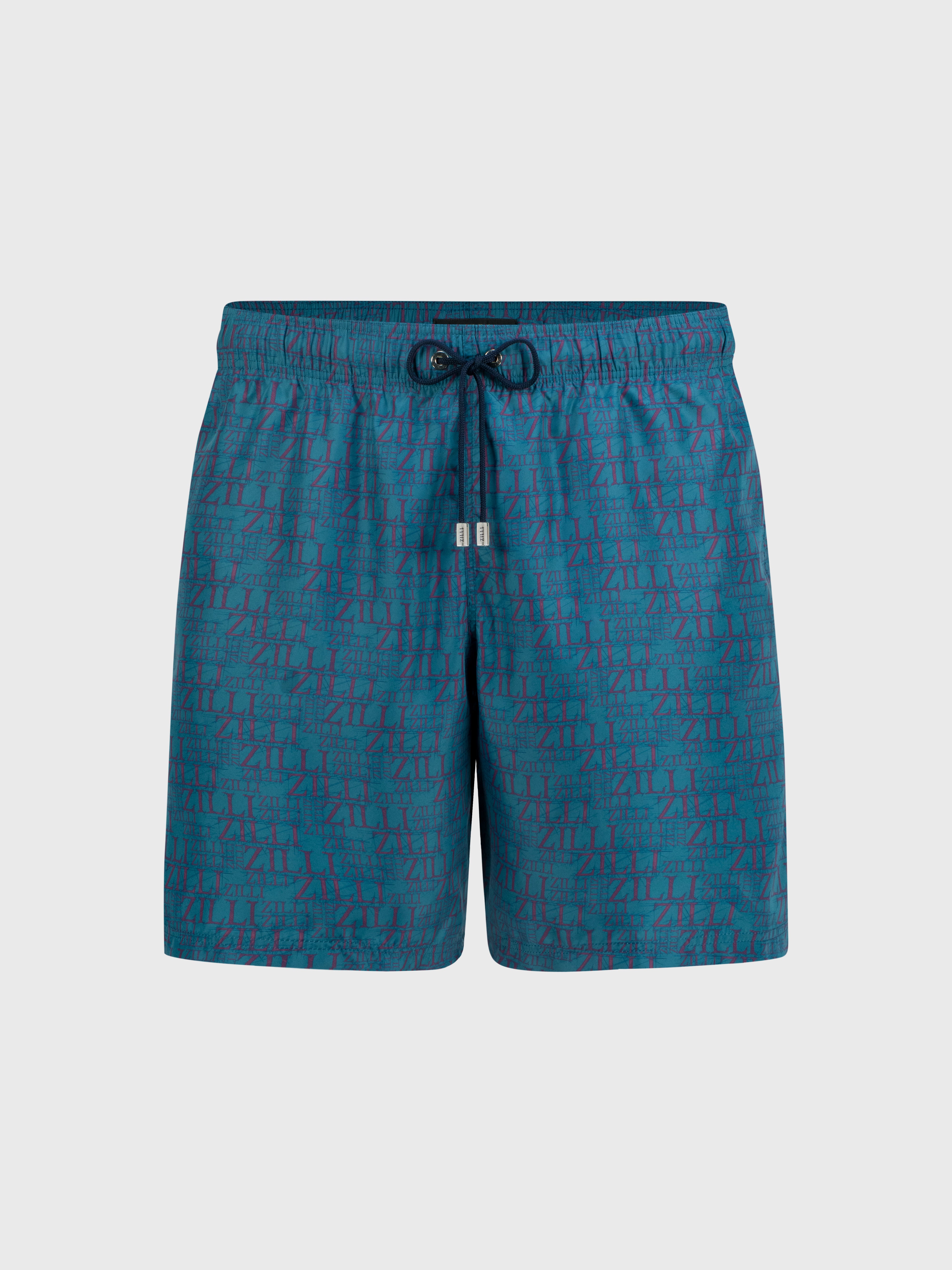 Шорты для плавания ZILLI - павлин