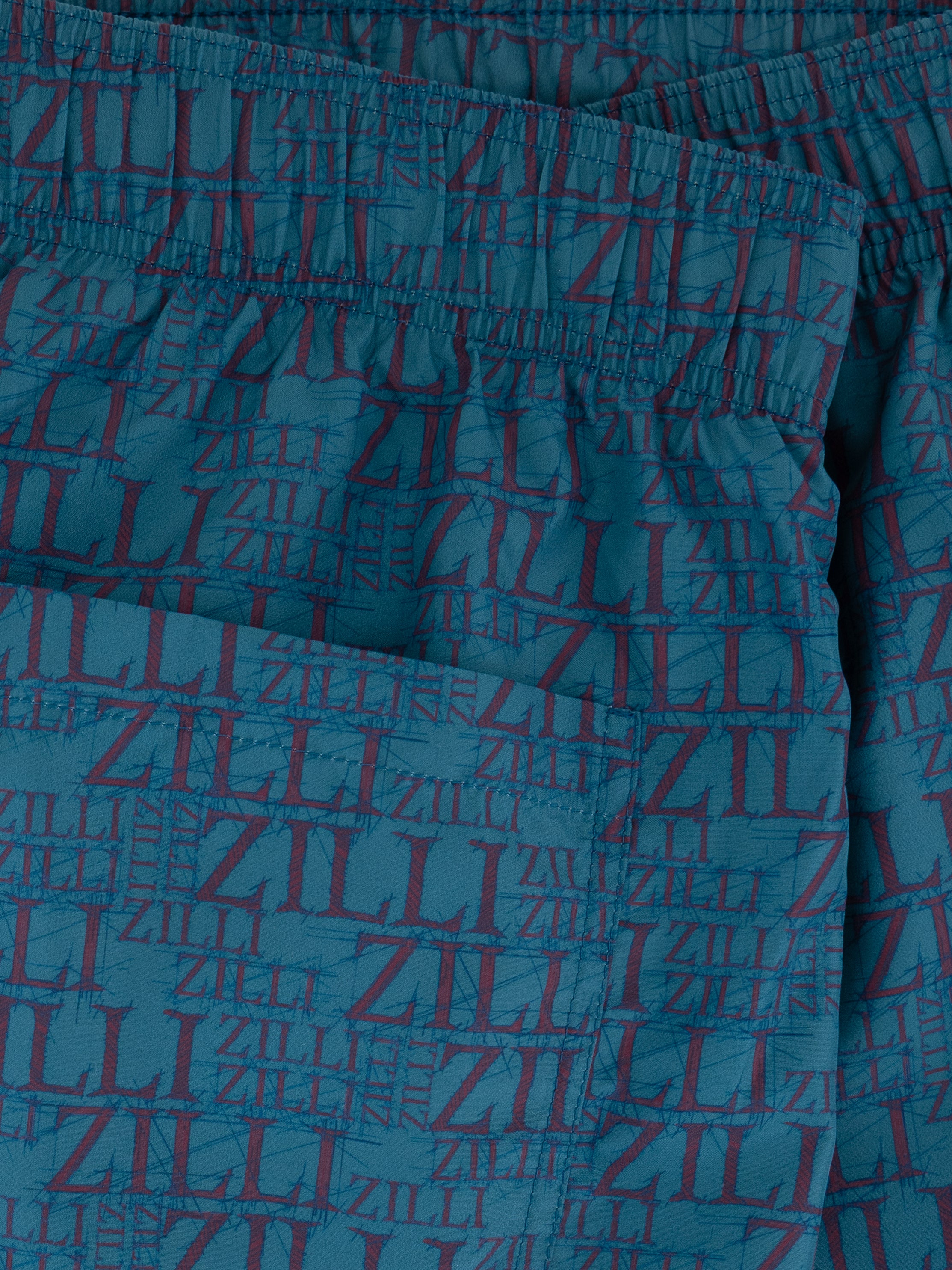 ZILLI Swim Shorts - Peacock