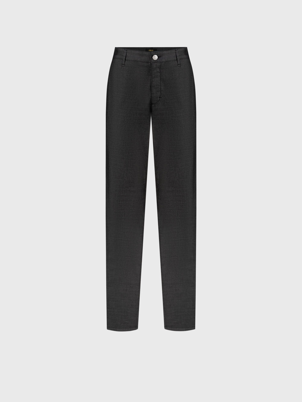 Хлопковые брюки в обтяжку - Черный