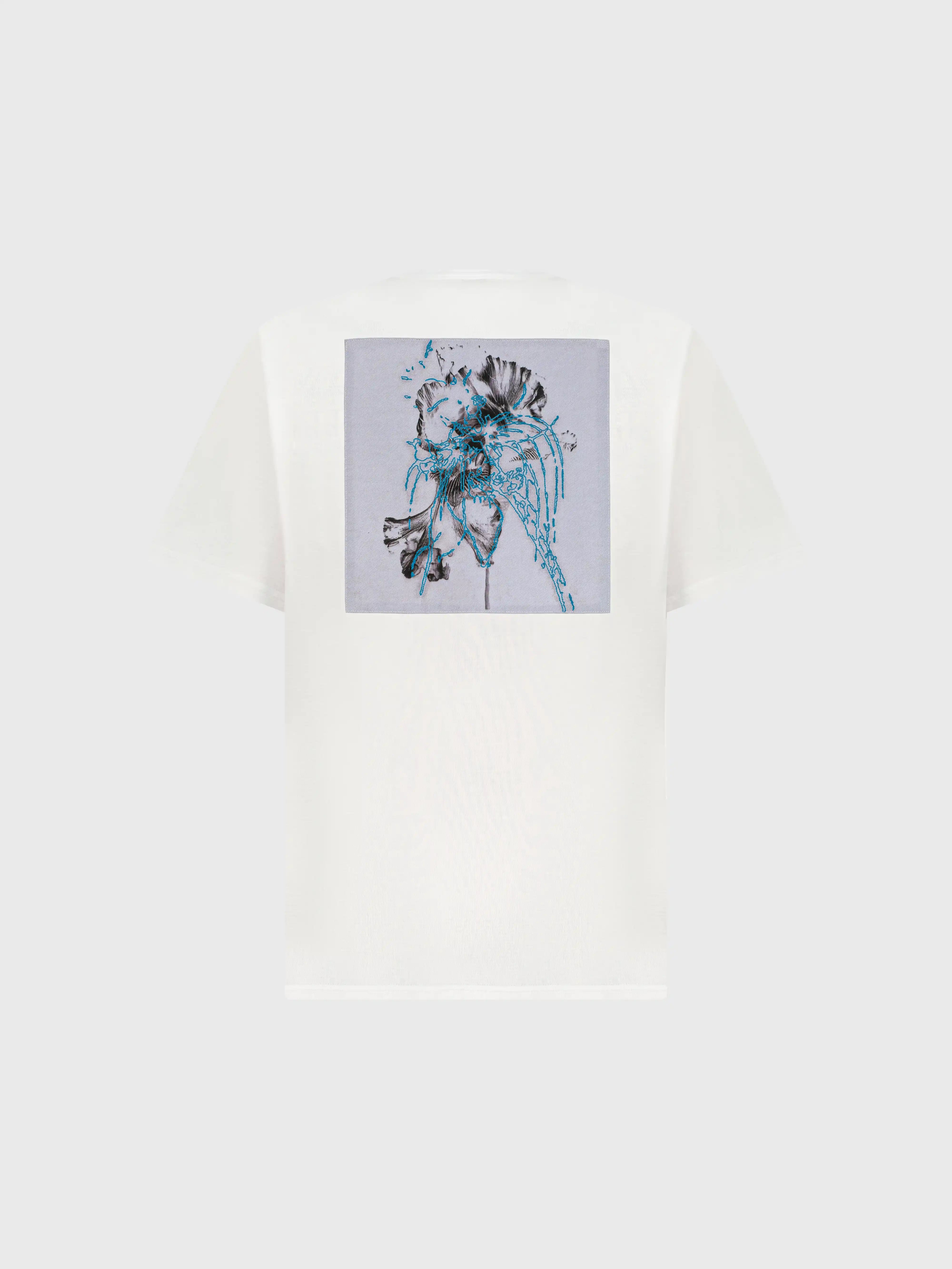 "FANTASY" Patched T-Shirt - White