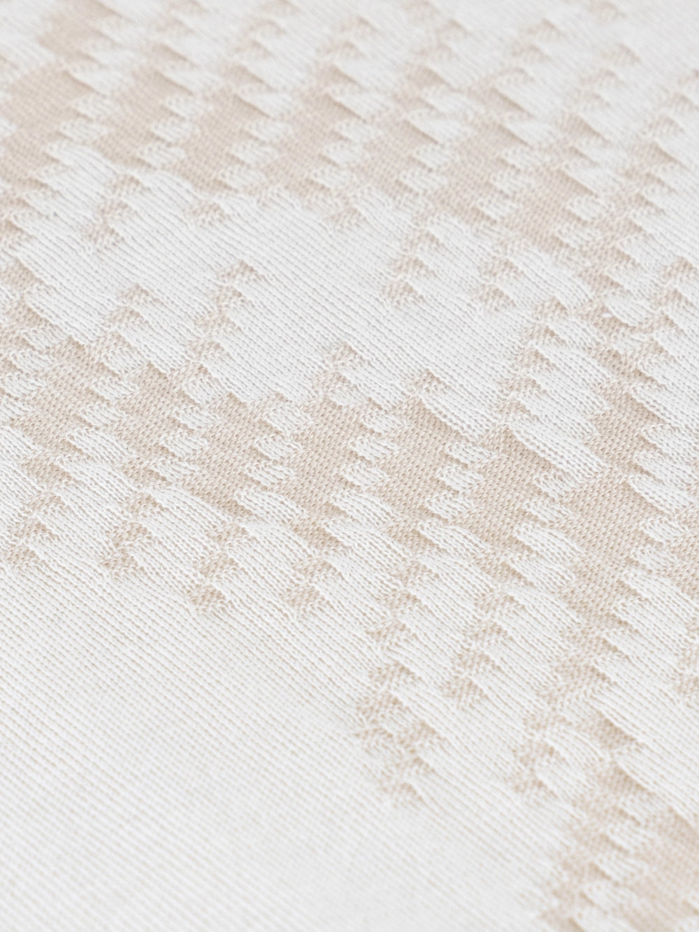 60% Wool 40% Silk Polo Sweater - Blond Fawn