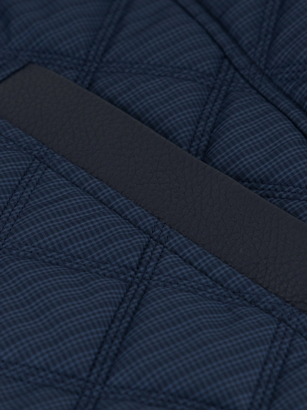 Diamond Patterned Gilet - Dark Navy