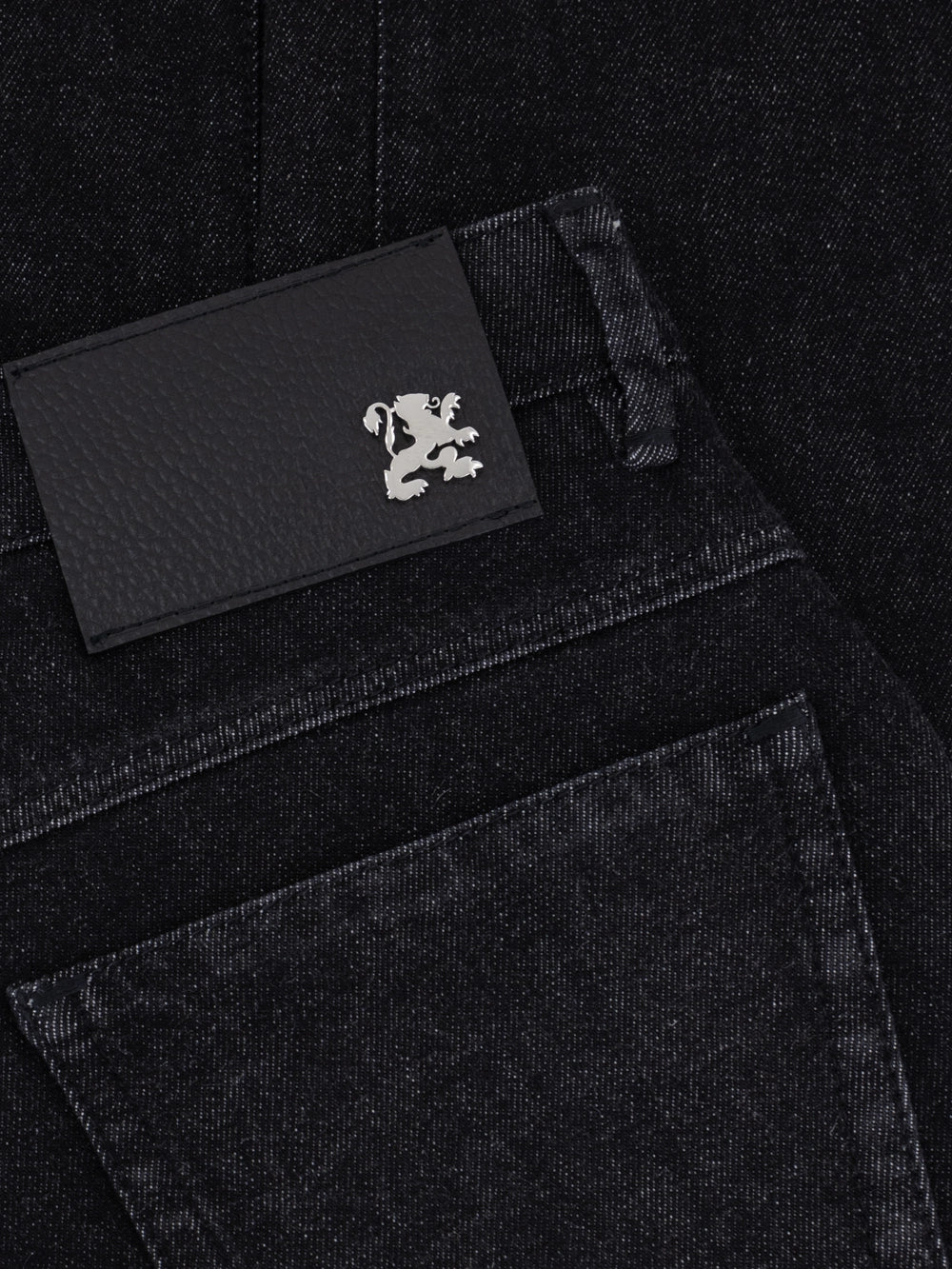 ZILLI Lettering Denim - Black