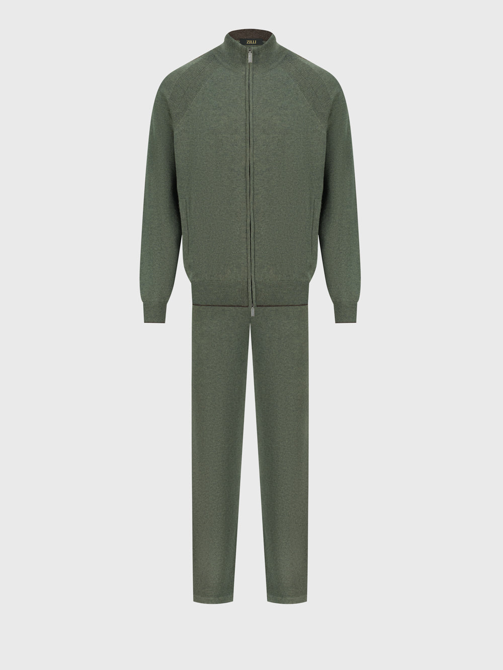 Jogging Suit Set - Zip Jacket and Pant - Winter Eucaliptum