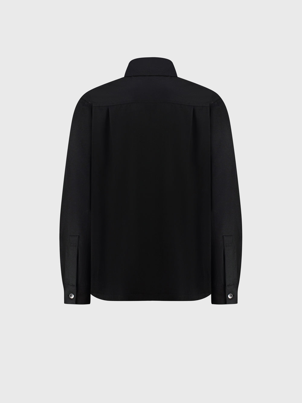 Pocket Subtly Boxy Shirt - Black
