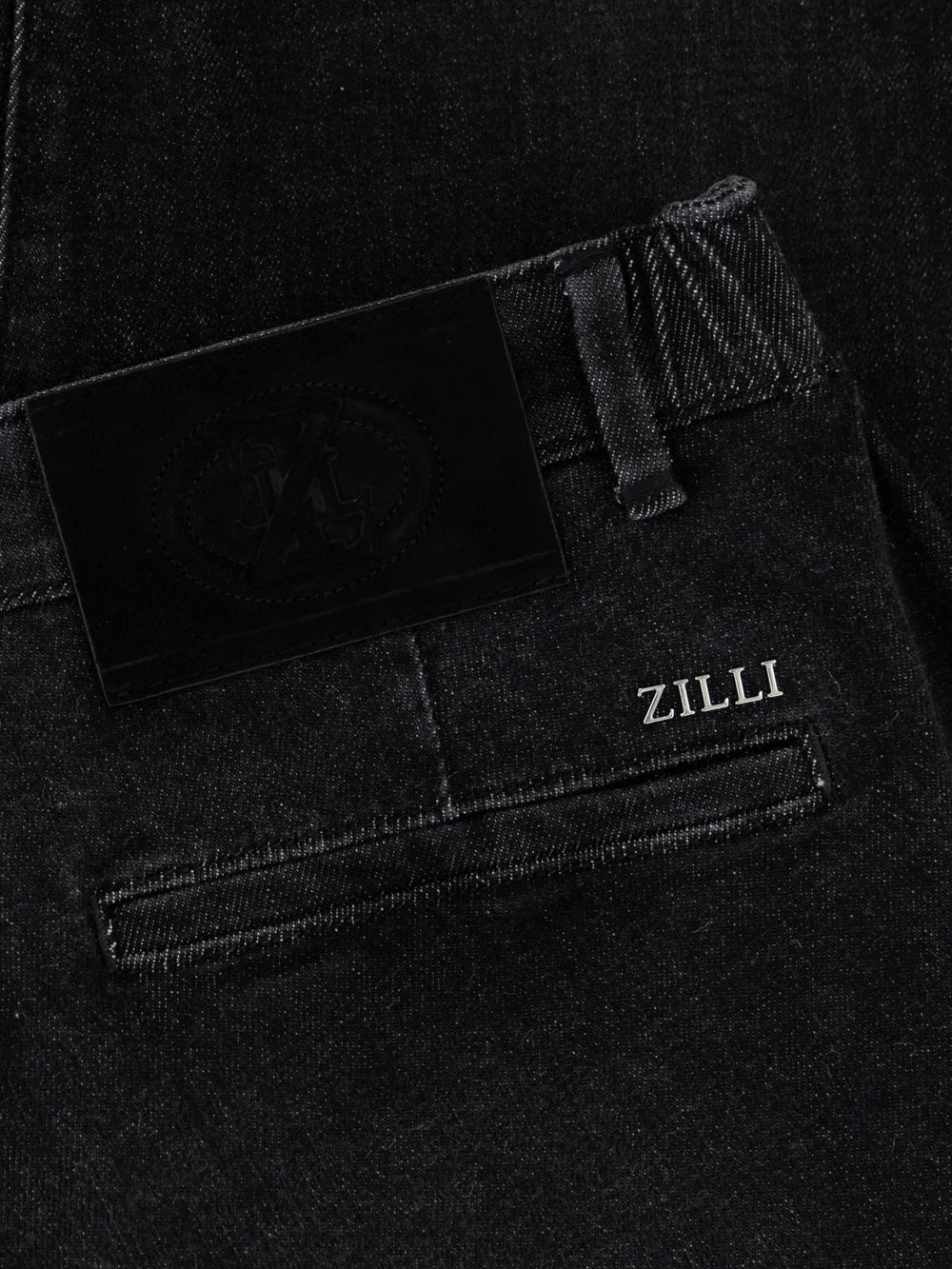 Cotton Blend Jean - Black