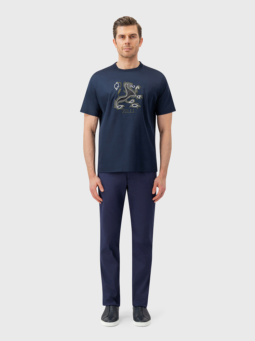 Logo-Embroidered T-Shirt