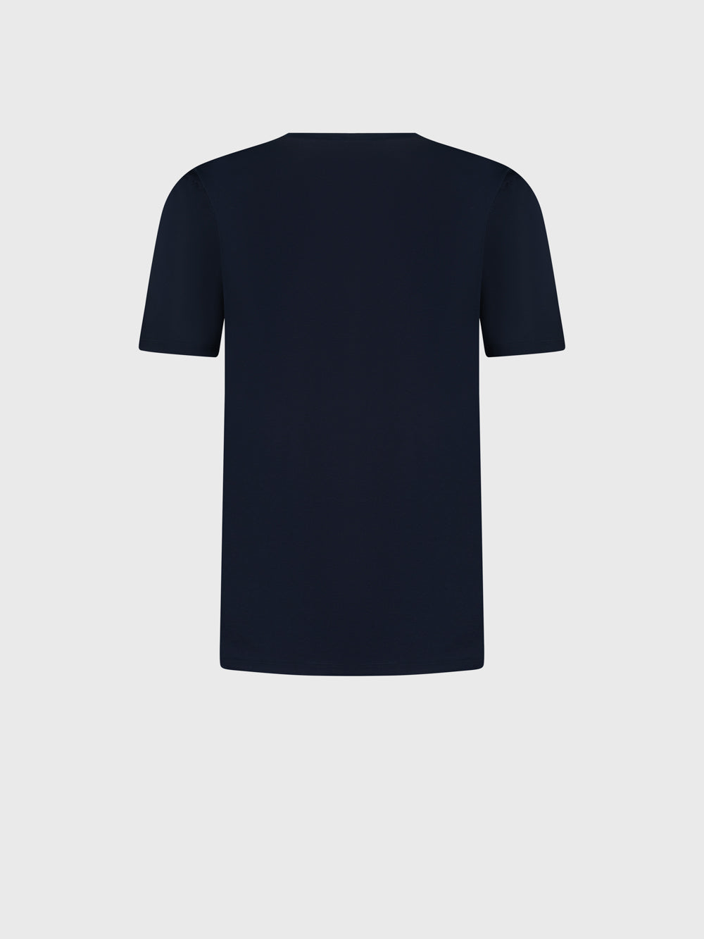 Monochrome V-Neck T-Shirt - Blue Navy