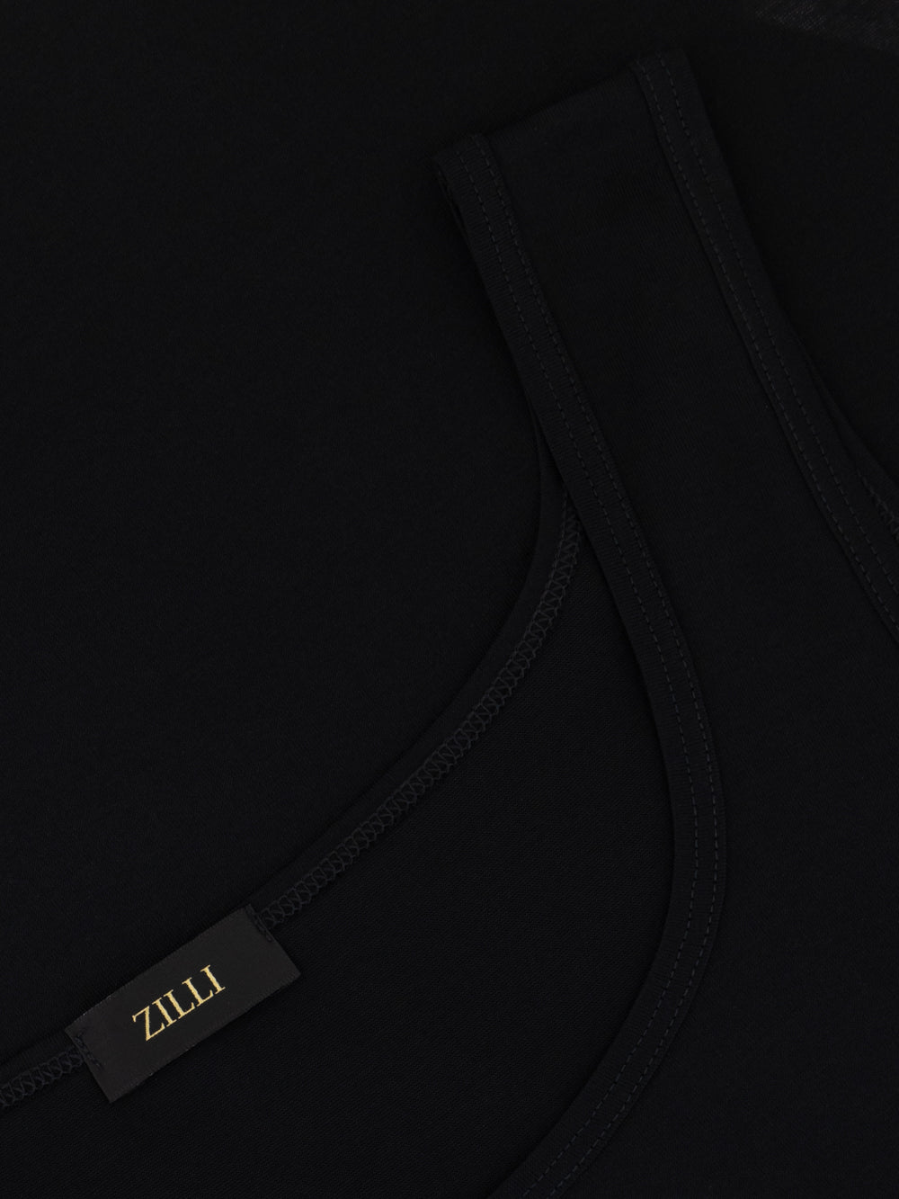 Pure Cotton Essential Tank Top - Black