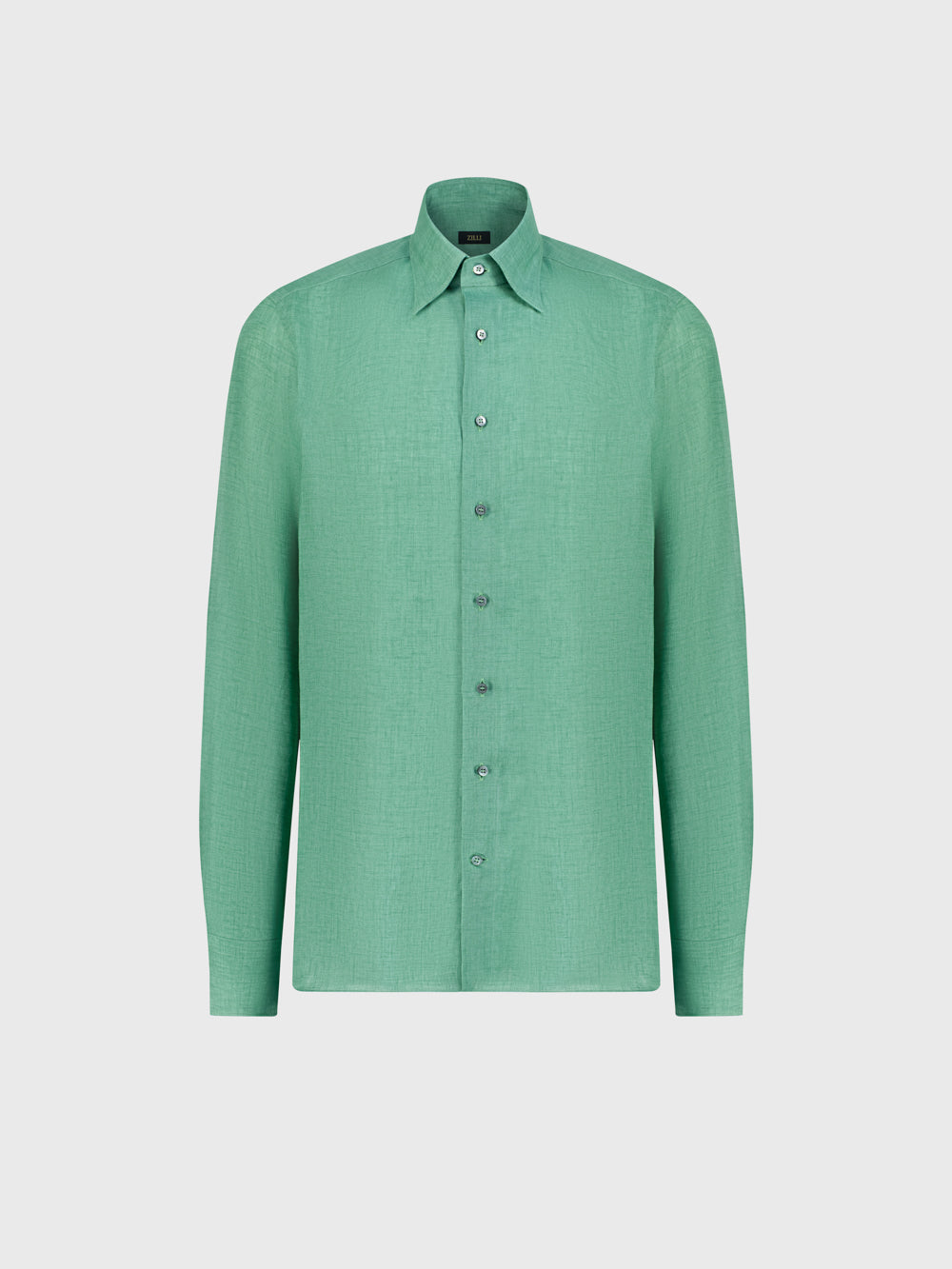 Linen Formal Shirt - Lime