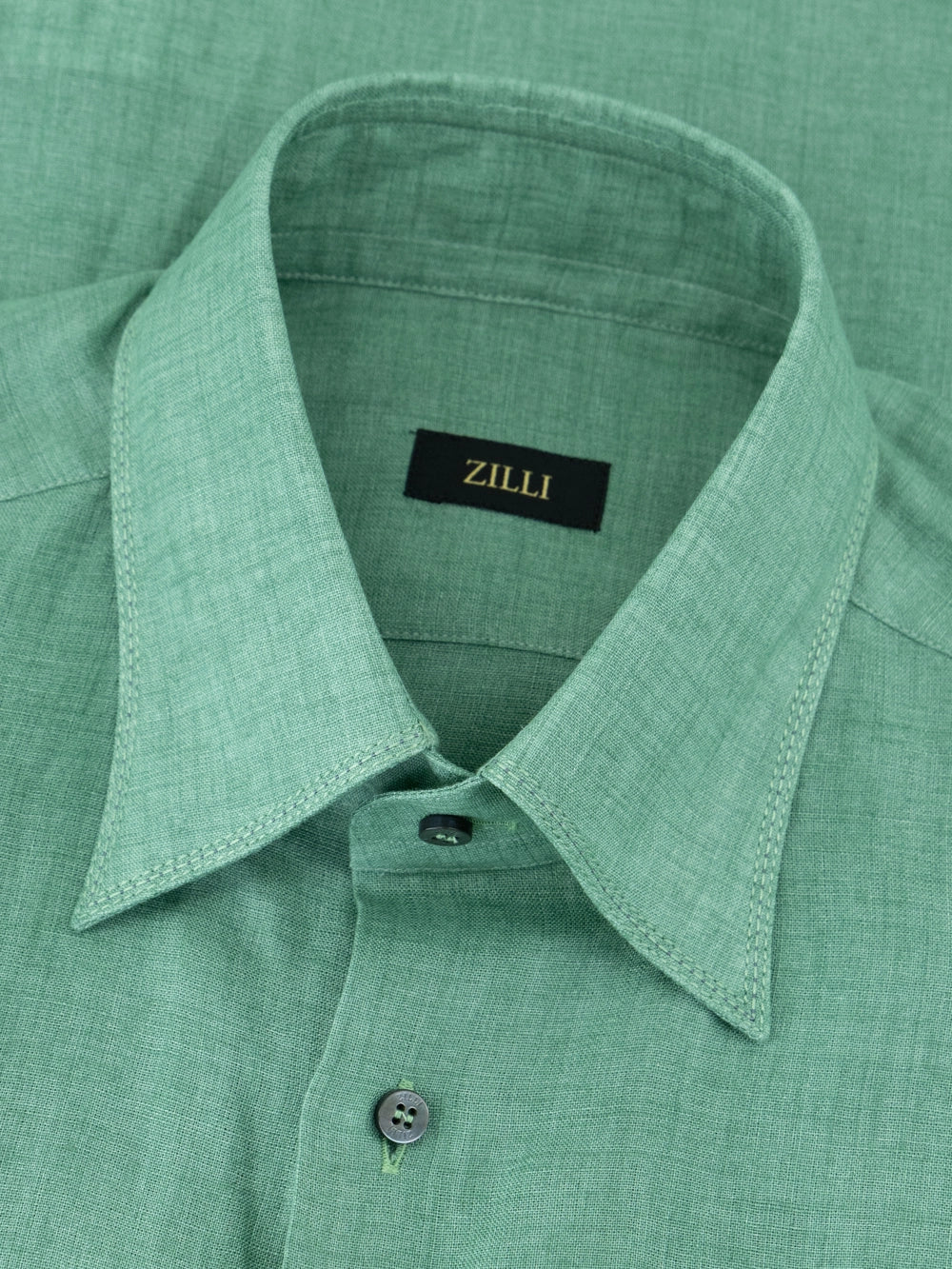 Linen Formal Shirt - Lime
