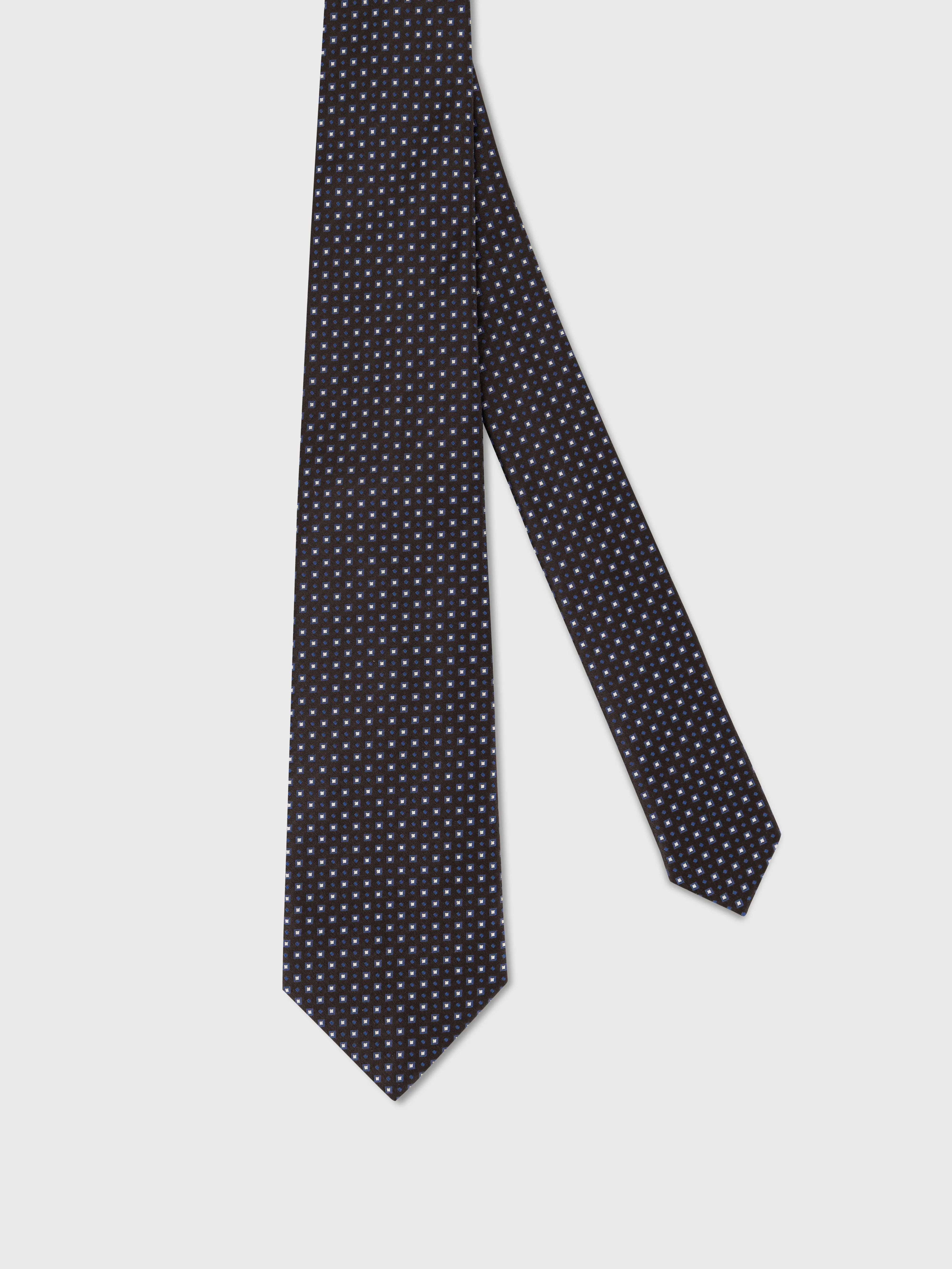 Wool Silk Tie - Alpaca