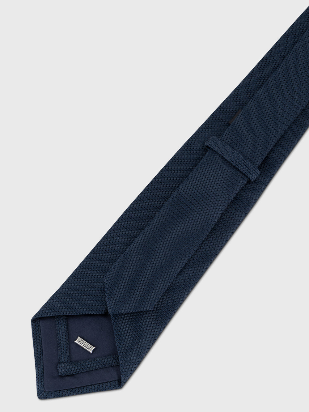 Silk Knitted Tie - Periwinkle