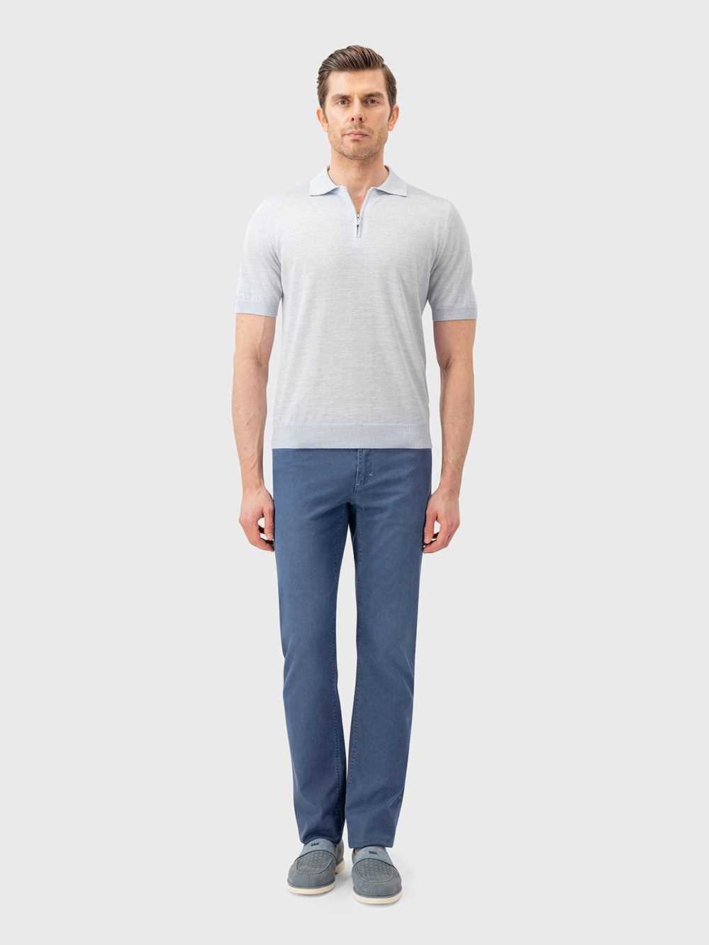 Linen Horizon Polo