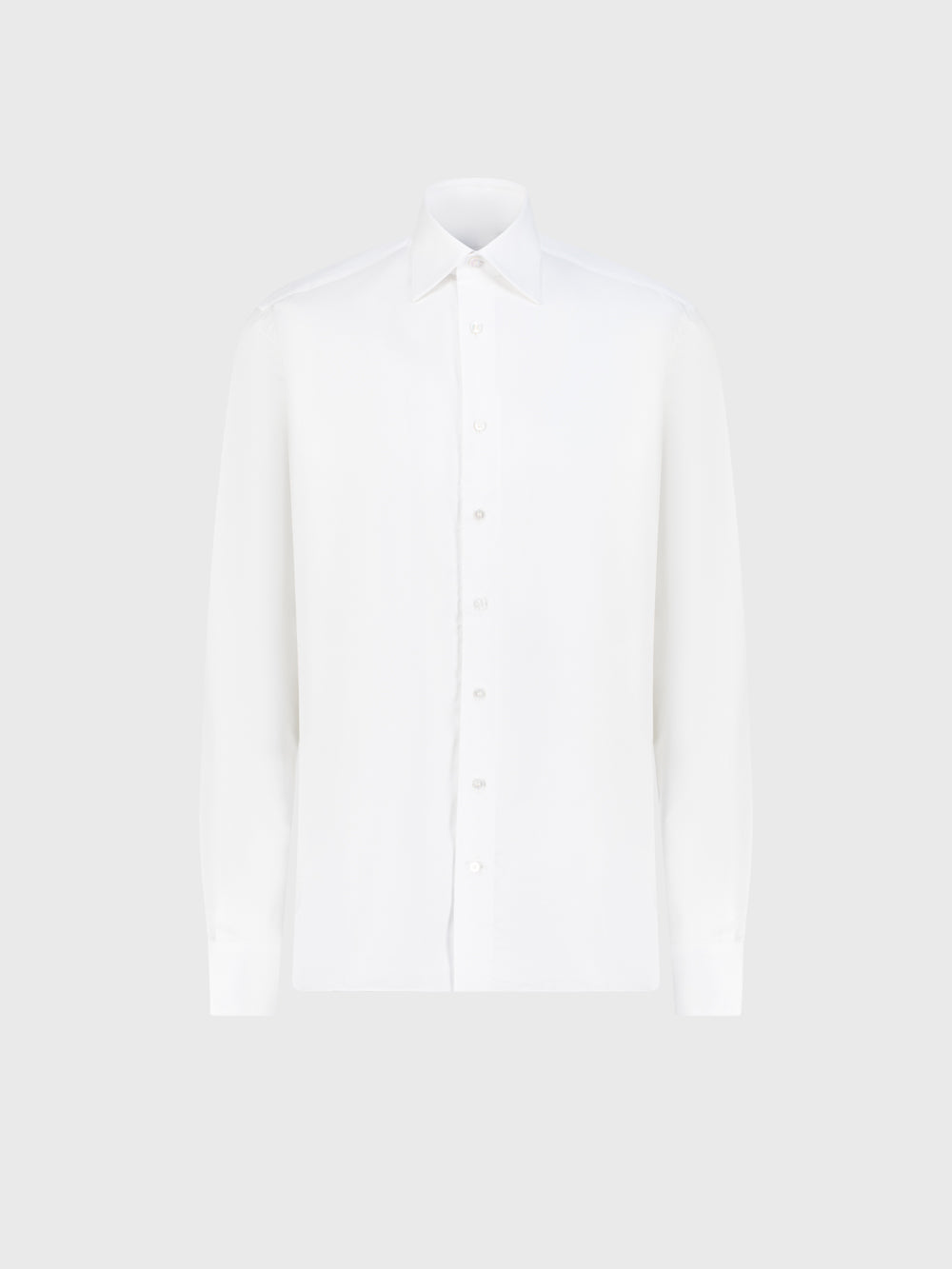 قميص رسمي من قطن سي آيلاند - أبيض