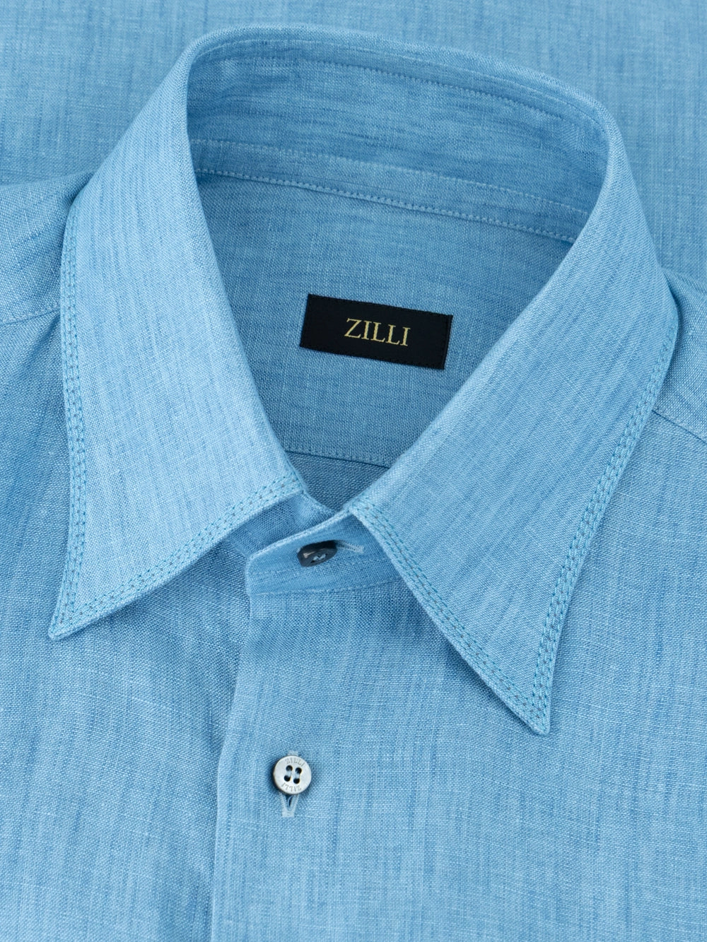 Linen Formal Shirt - Blue Teal