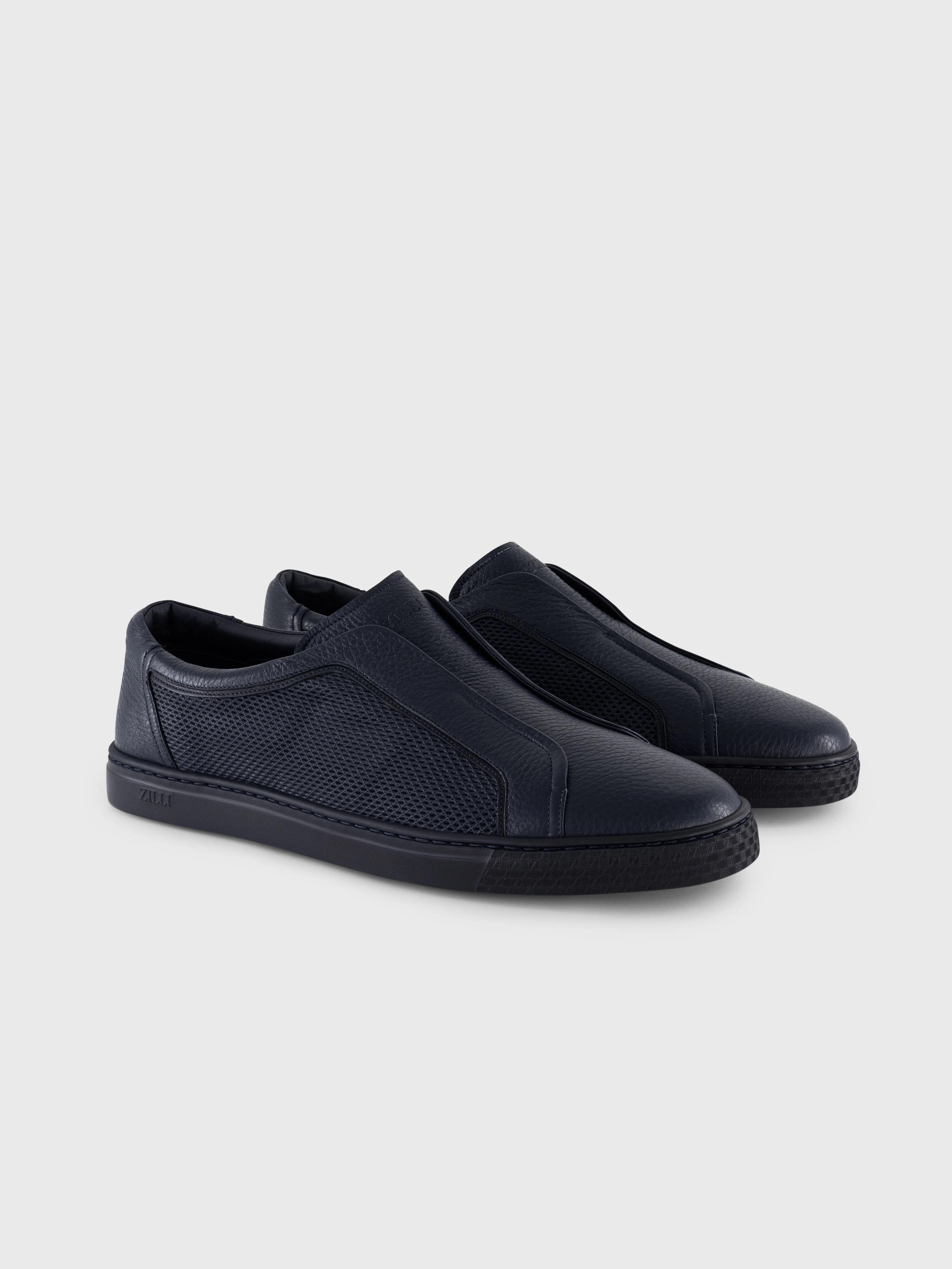 Laceless Slip On Sneakers