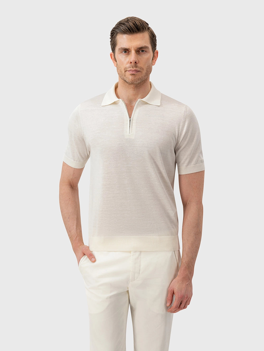 Linen Horizon Polo