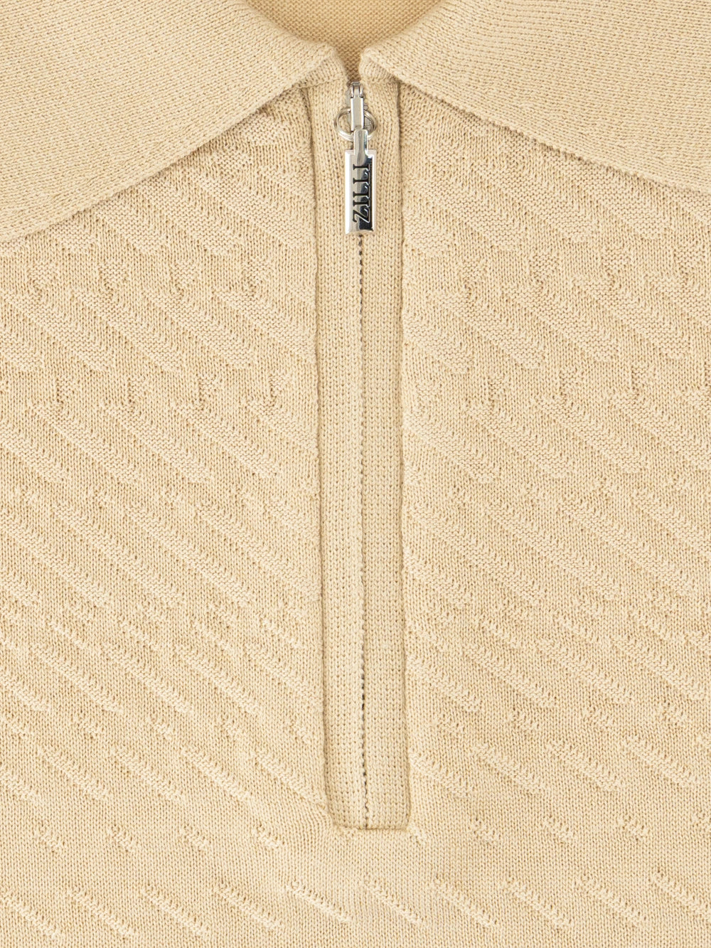 “Dusk” zipped polo shirt