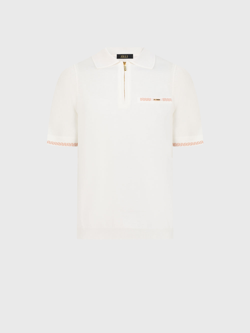 Silk & Cotton Polo
