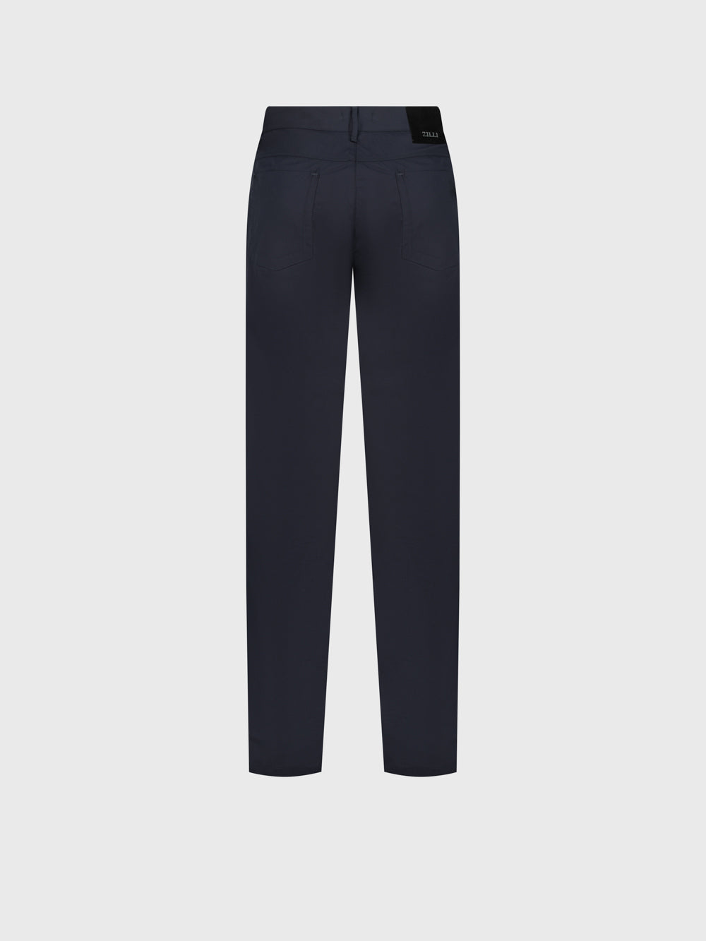 Slim Fit Cotton Blend Trousers