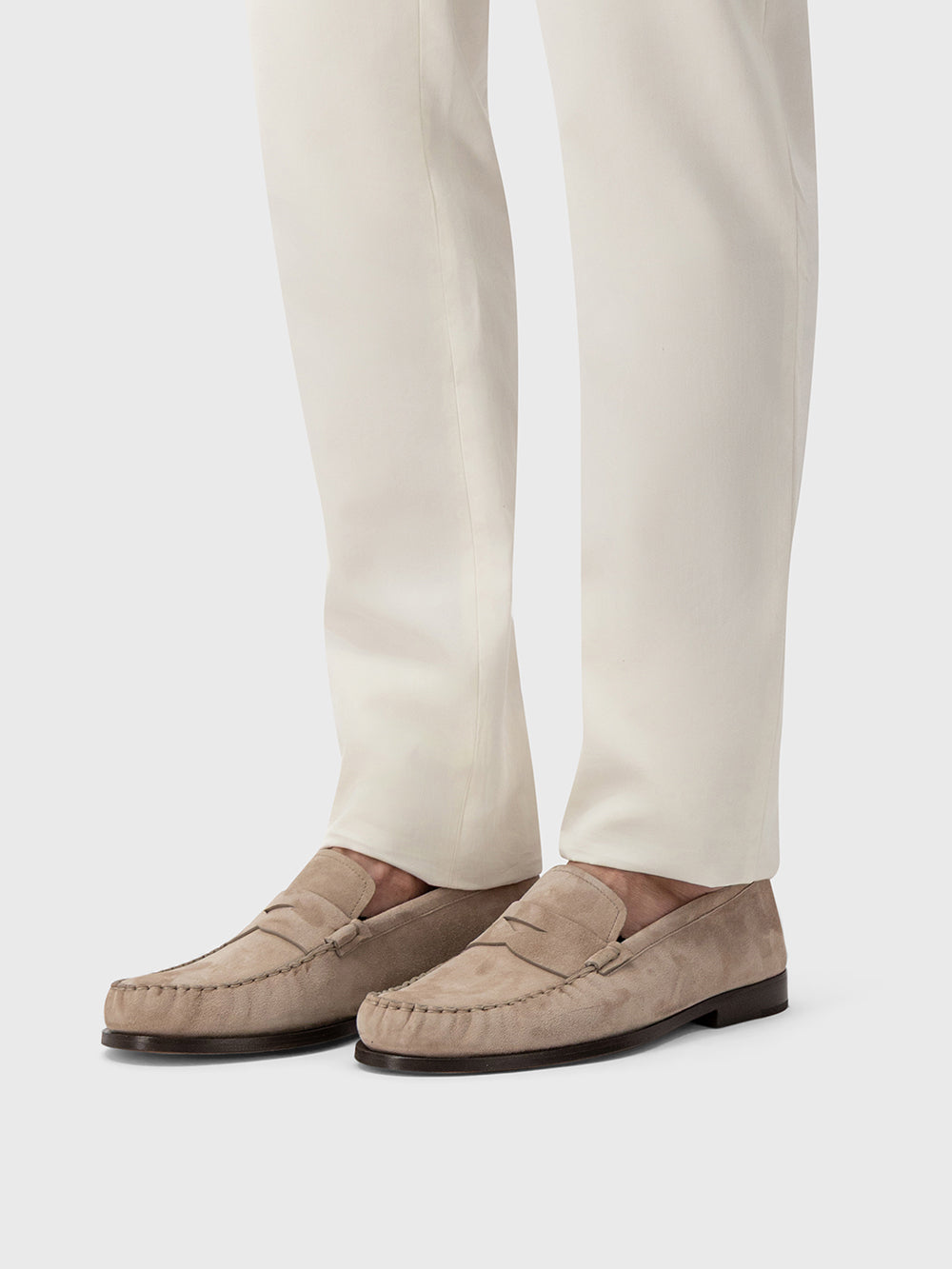 Suede Kidskin Loafers