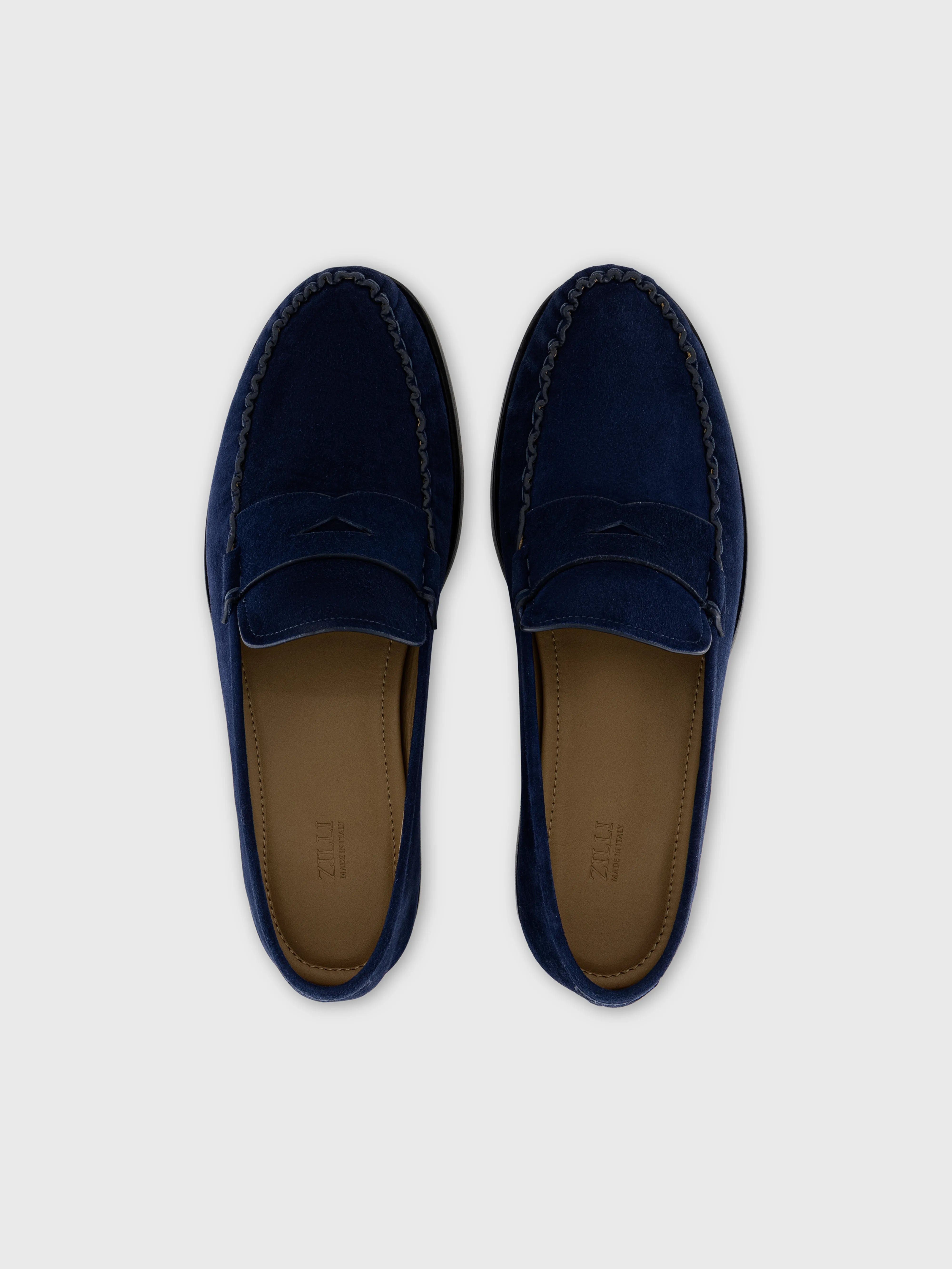 Suede Kidskin Loafers