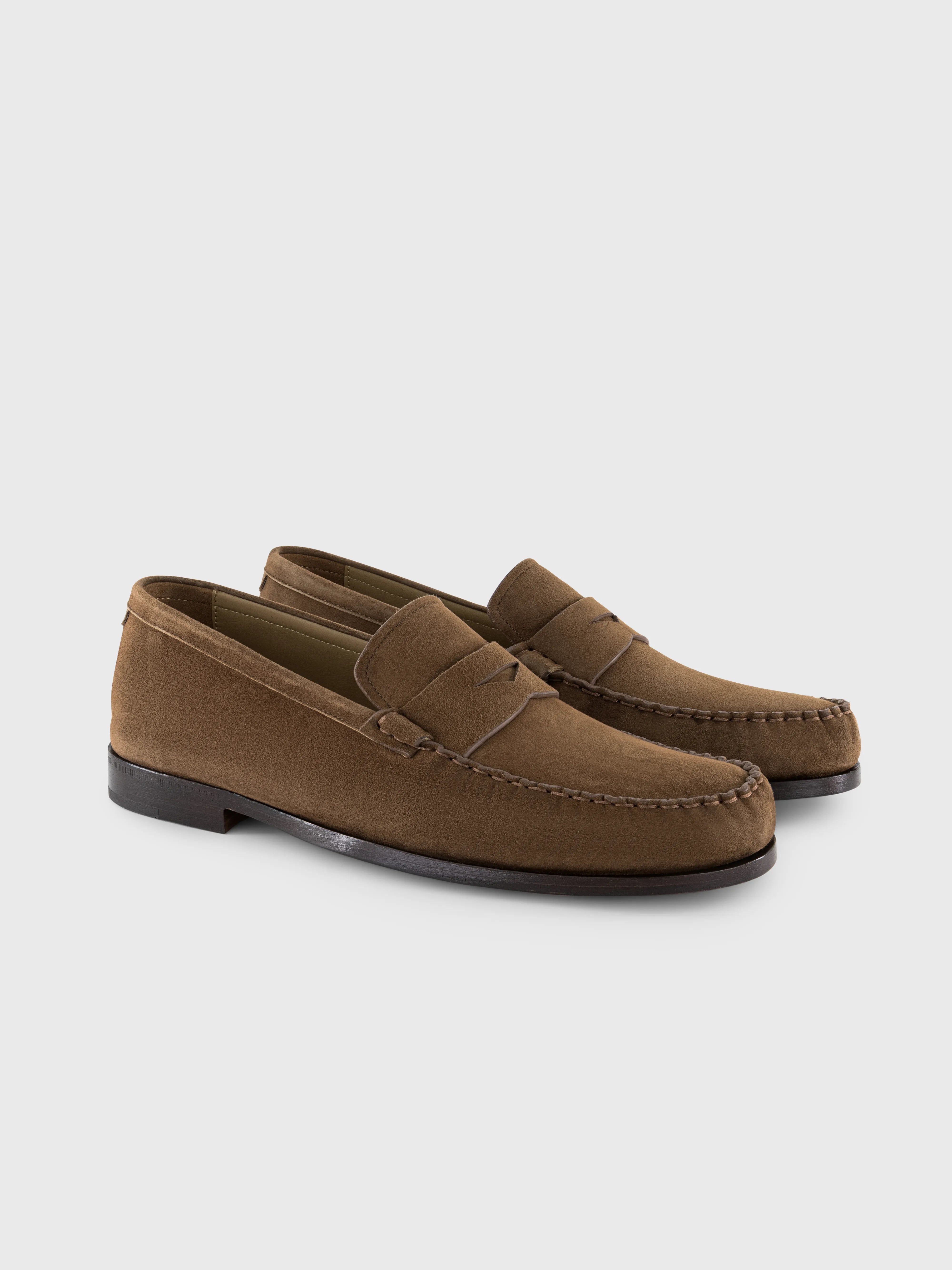Suede Kidskin Loafers
