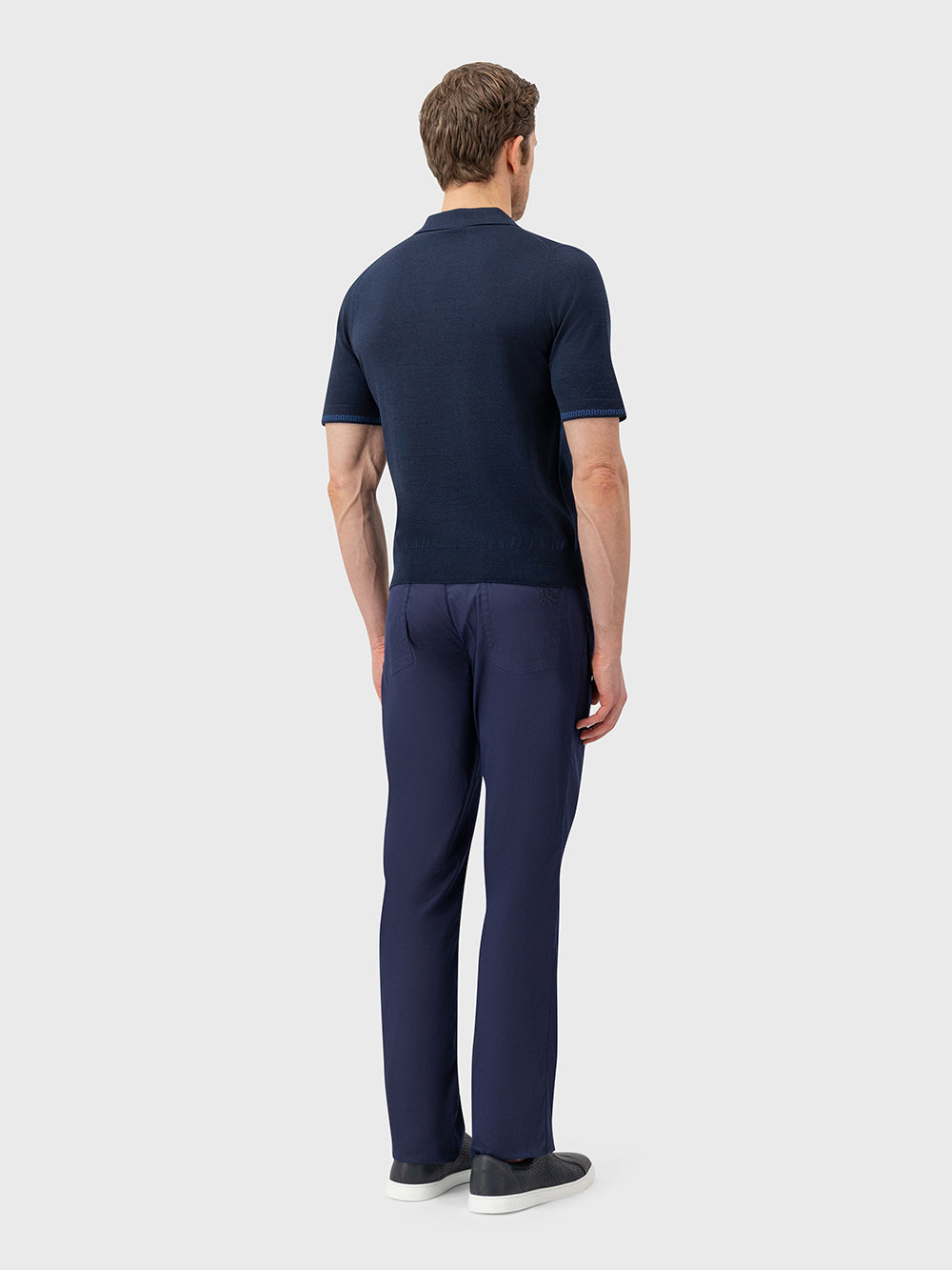 Silk & Cotton Polo