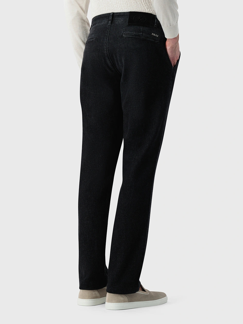 Cotton Blend Jean - Black