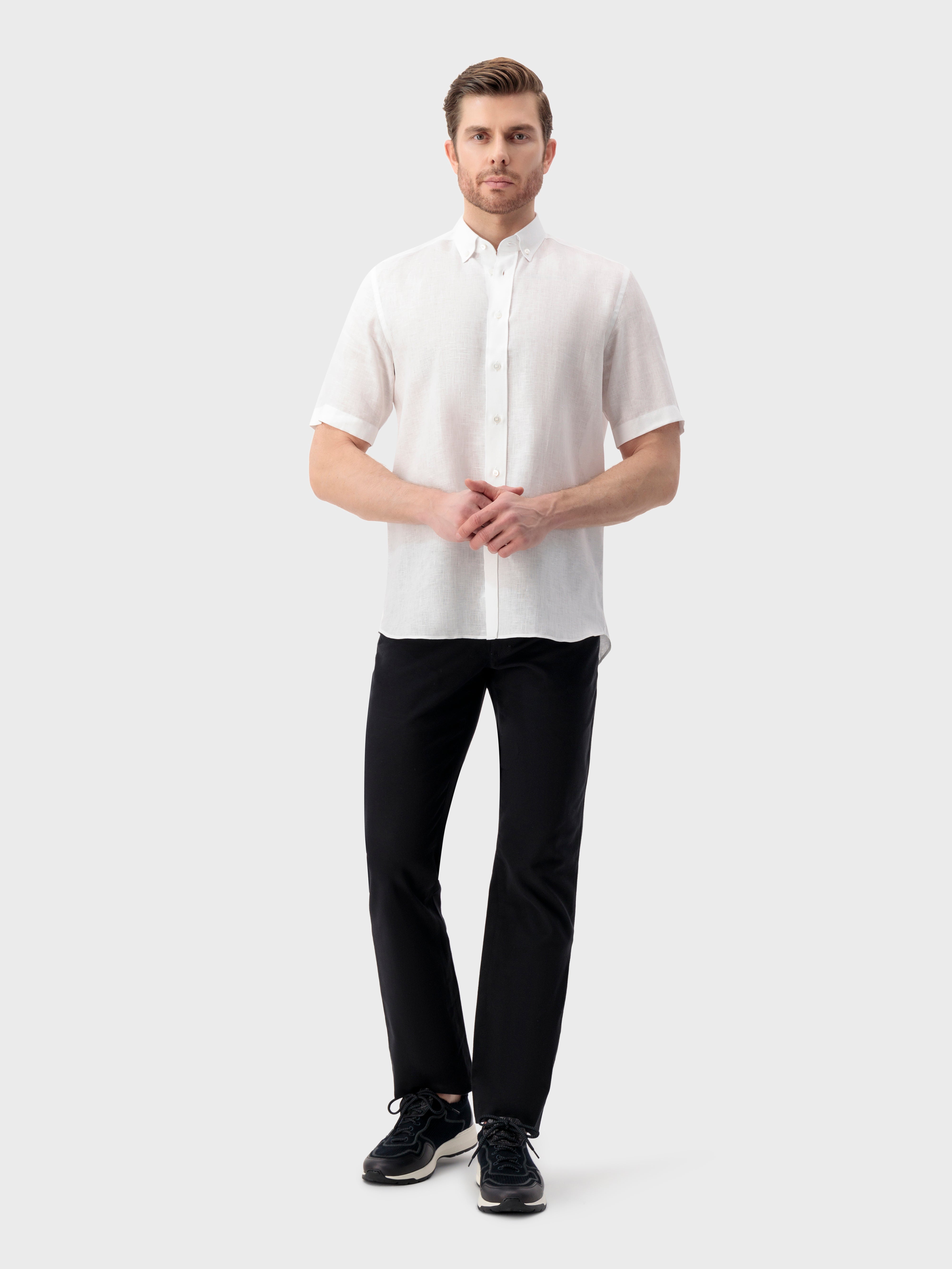 Linen Shirt - White