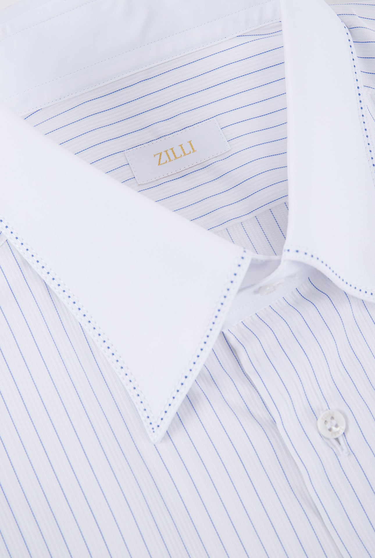 Полосатая рубашка с длинным рукавом