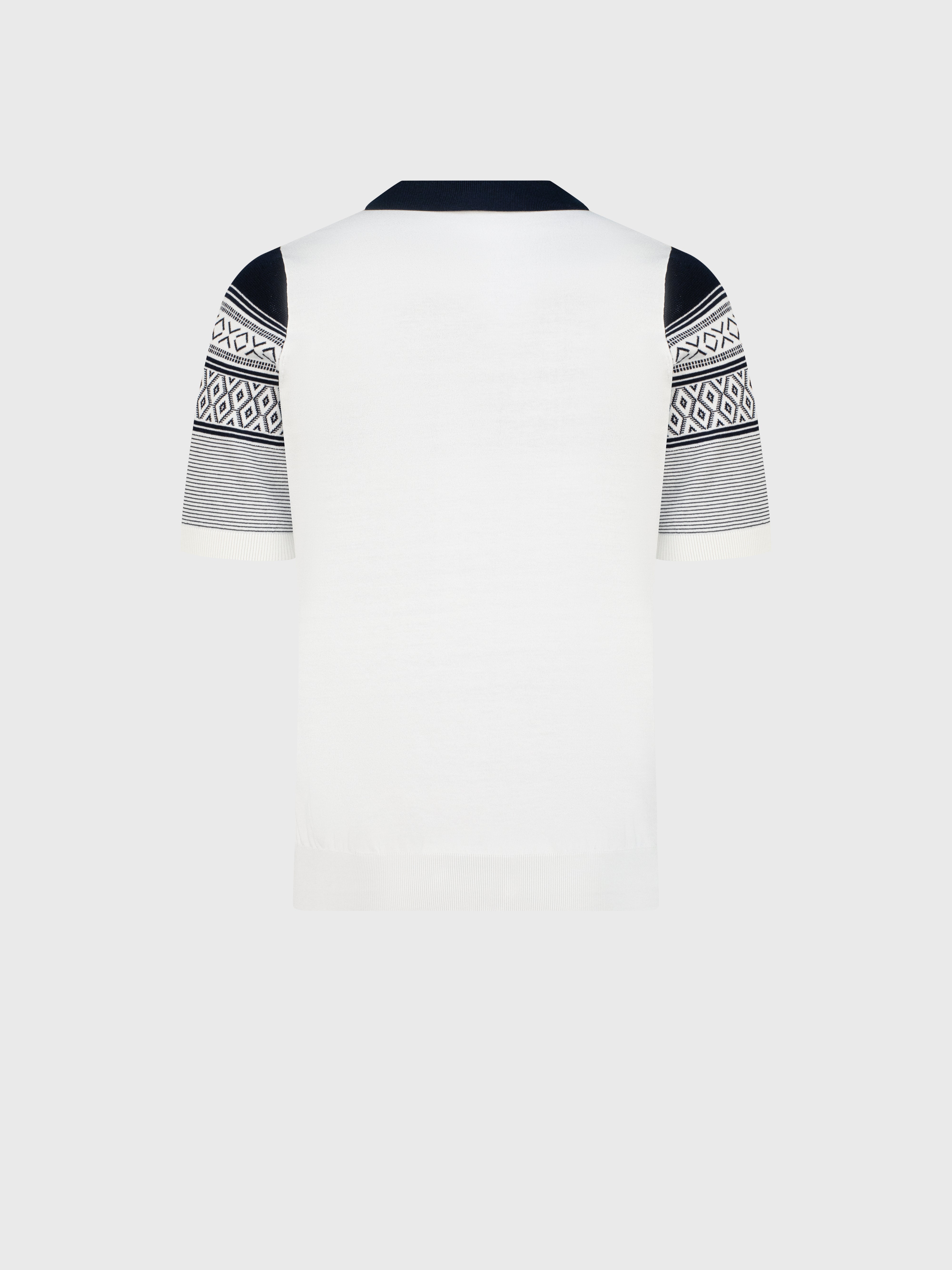 Рубашка-поло на молнии