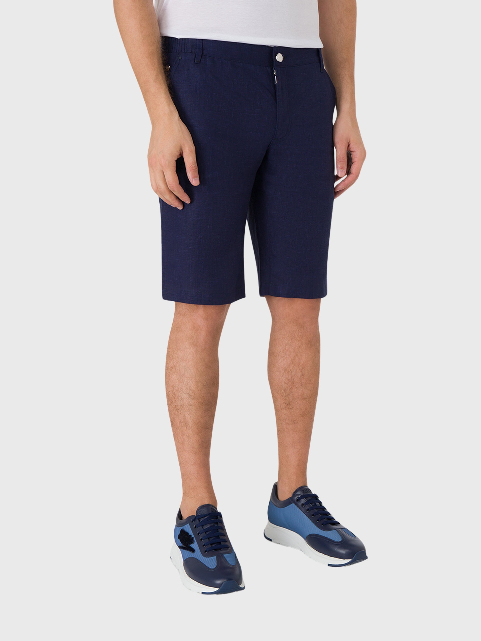 Льняные шорты