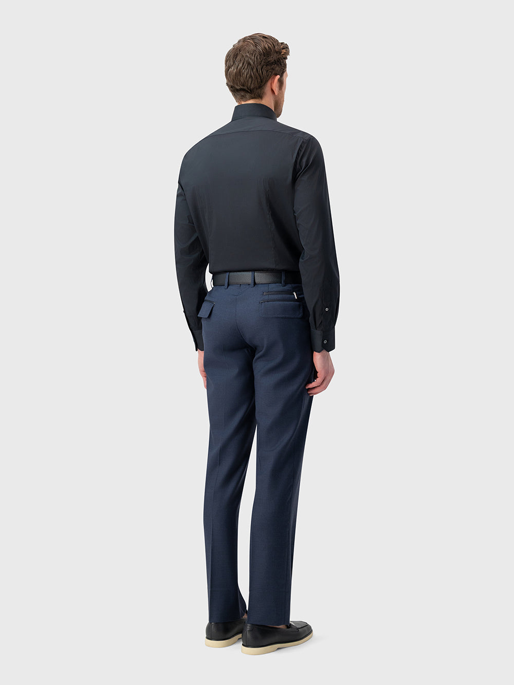 Stretch Formal Shirt - Black