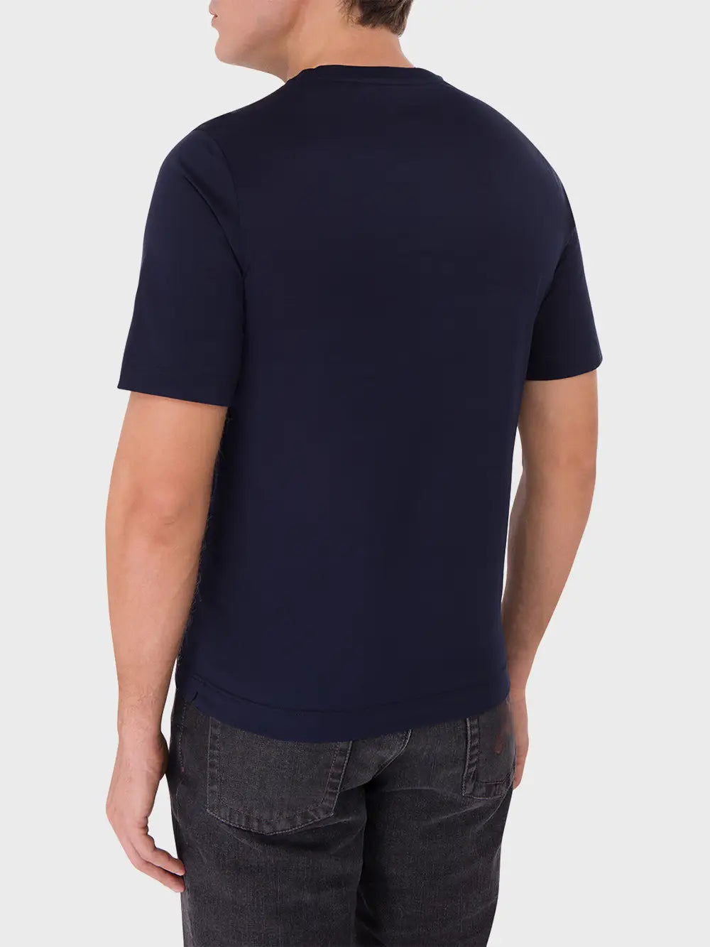 T-Shirt with Triple Griffon Embroidery