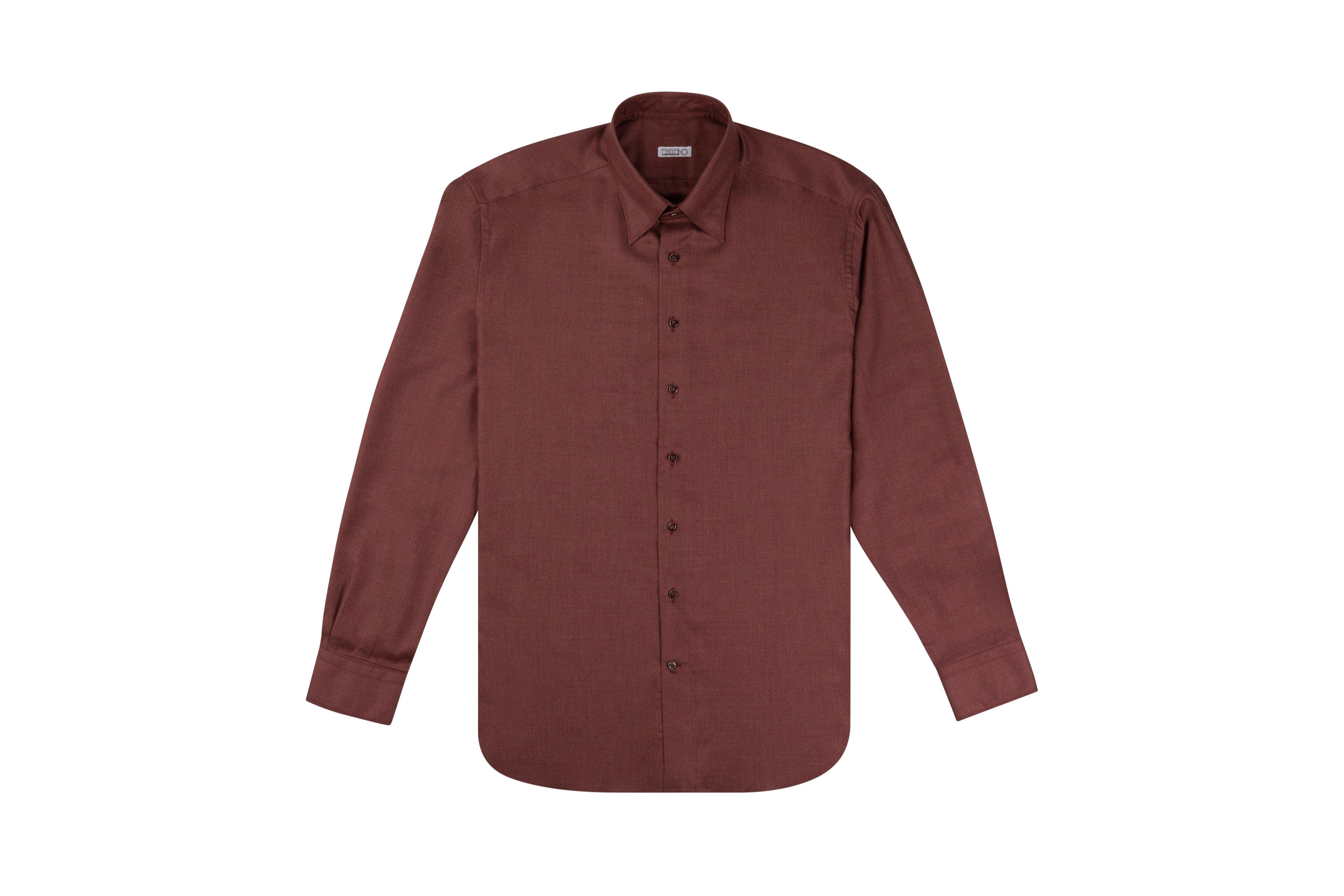 Рубашка из кашемира и шелка - ZILLI