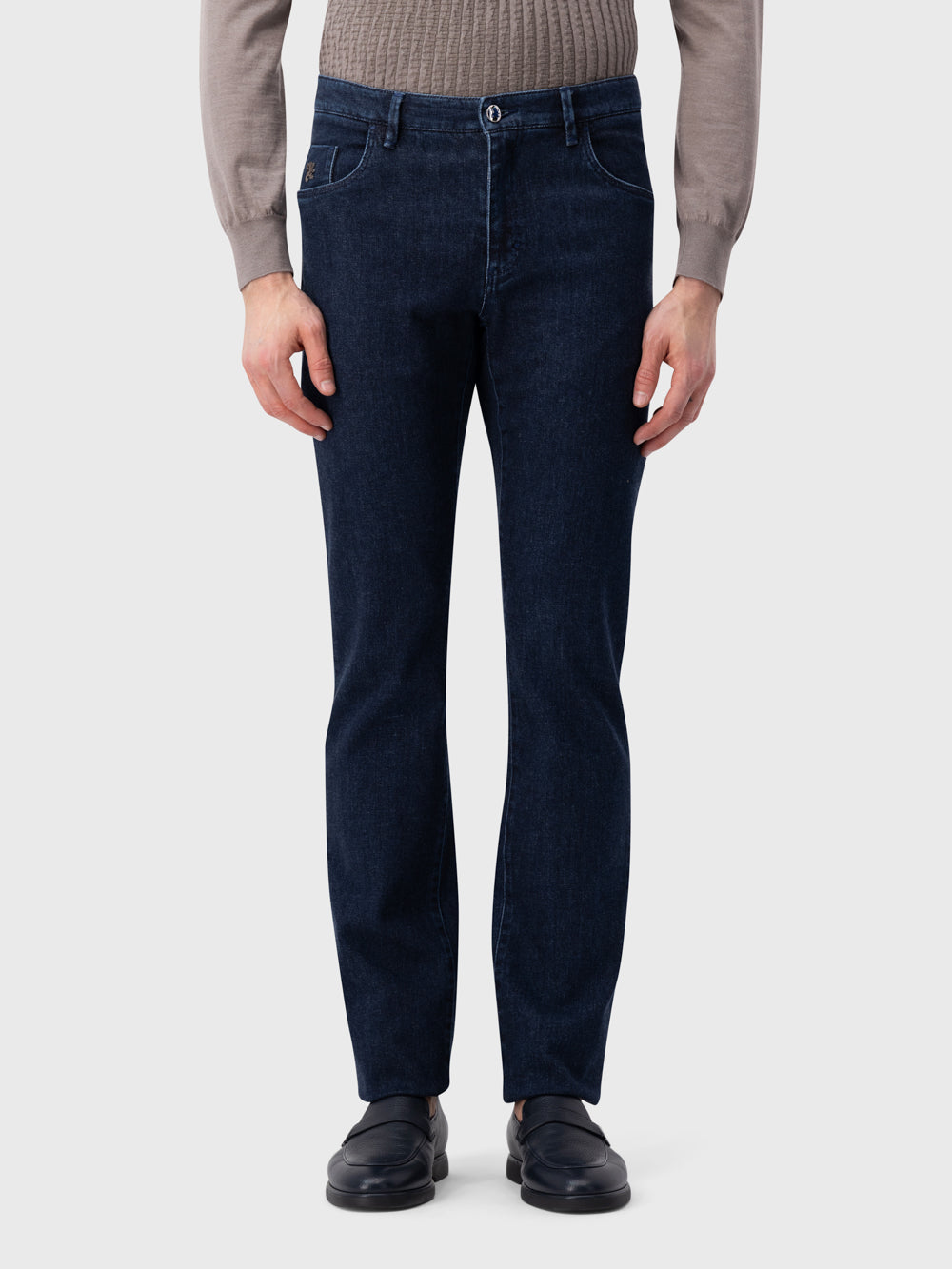 Straight-Cut Jean - Blue Jeans