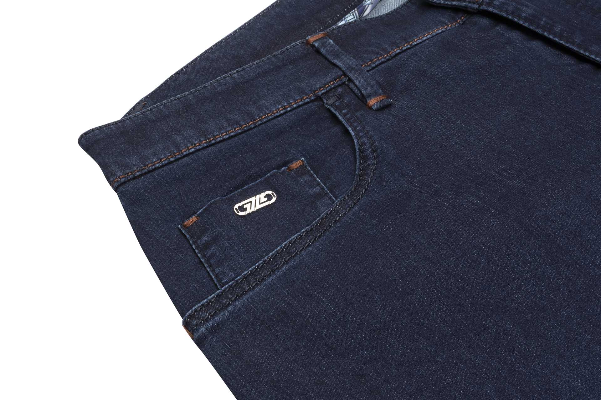 Джинсы Slim Fit, вышивка льва - ZILLI