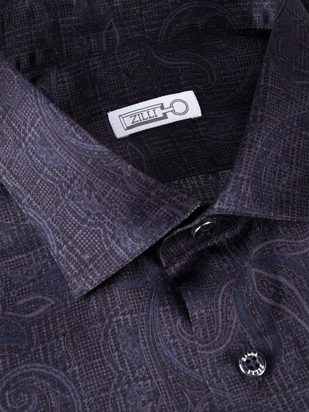 Рубашка с принтом пейсли