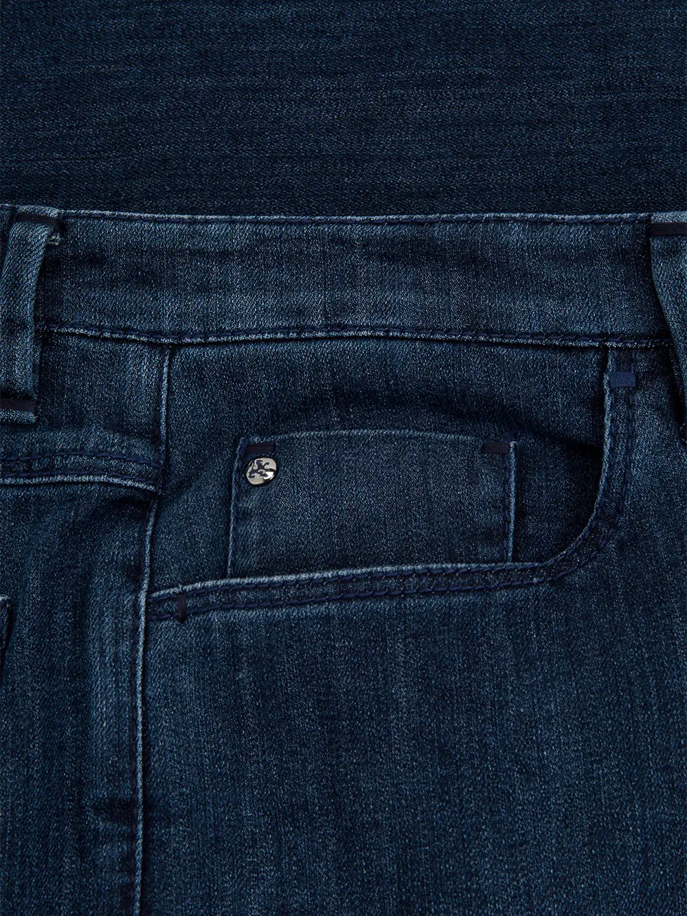 Джинсы узкого покроя из хлопка