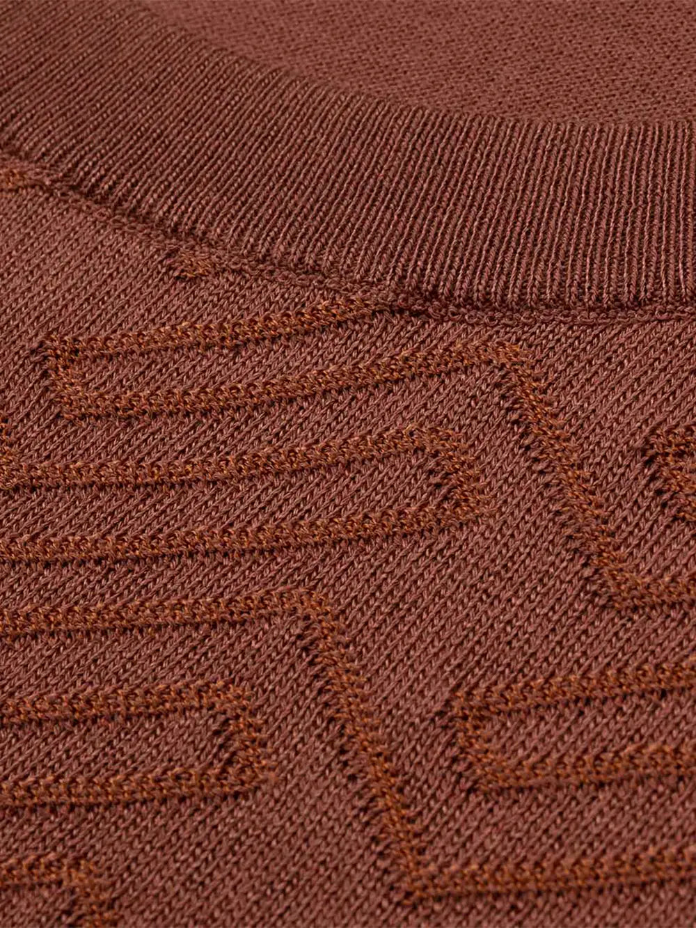 Пуловер Zilli с геометрическим плетением