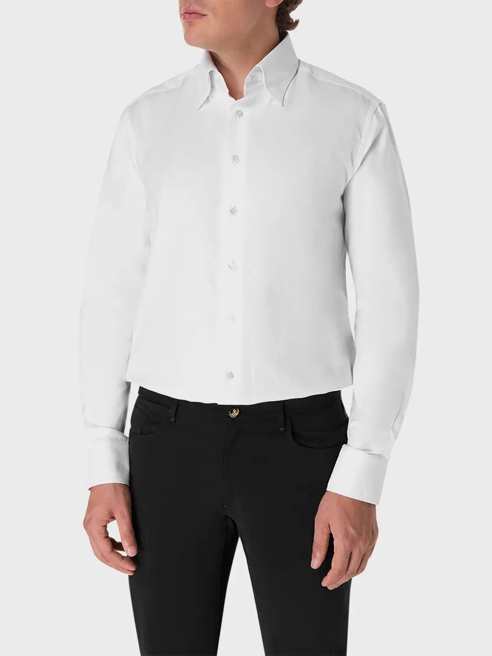 Классическая рубашка из чистого хлопка