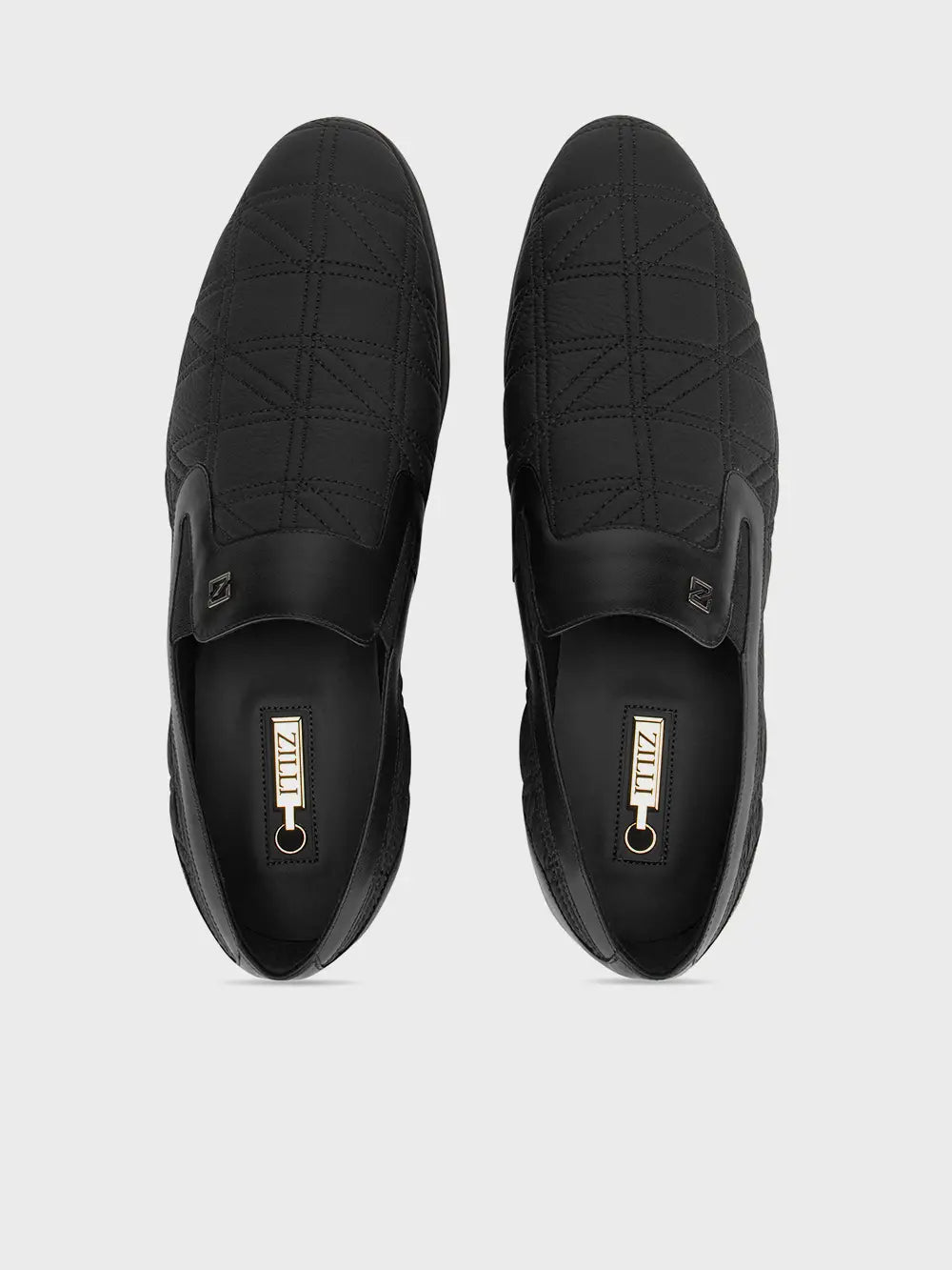 Стеганые мокасины