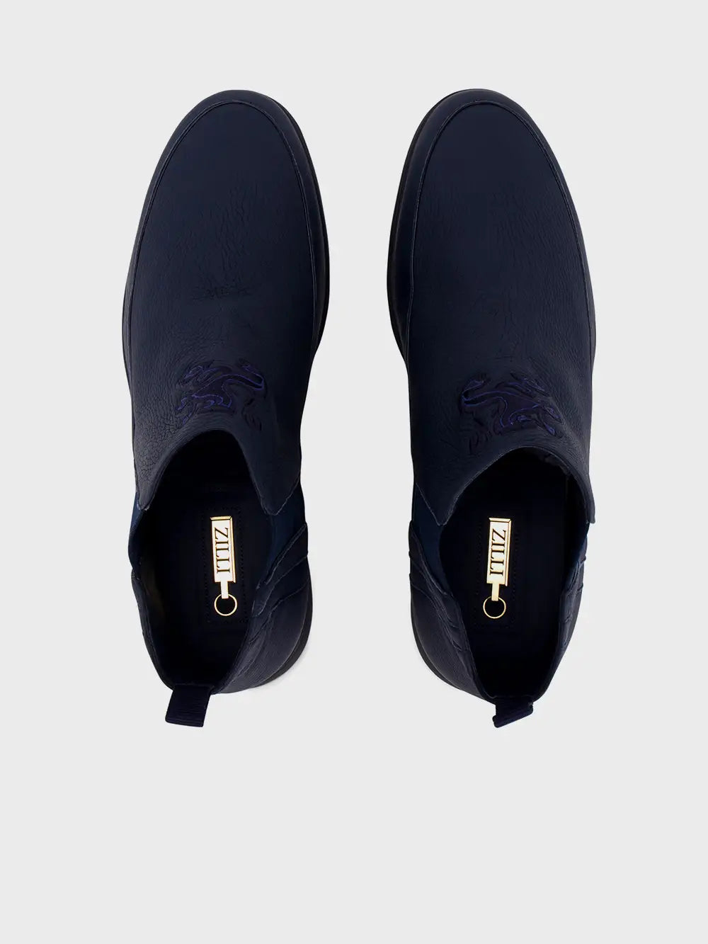 Сапоги по щиколотку из телячьей кожи