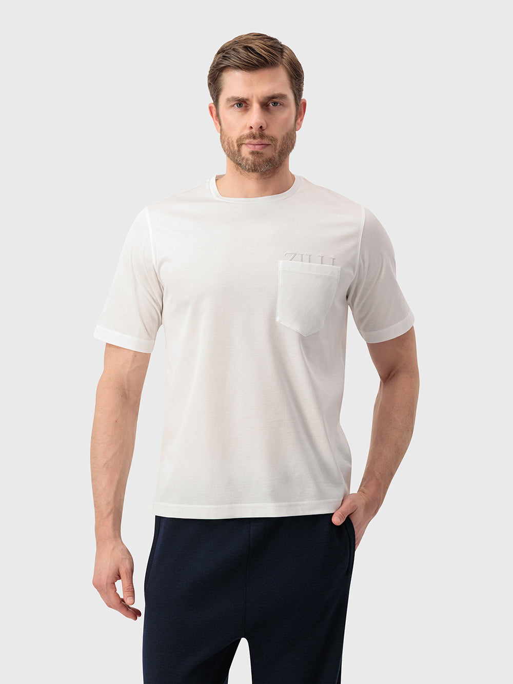 Футболка с логотипом - Белый