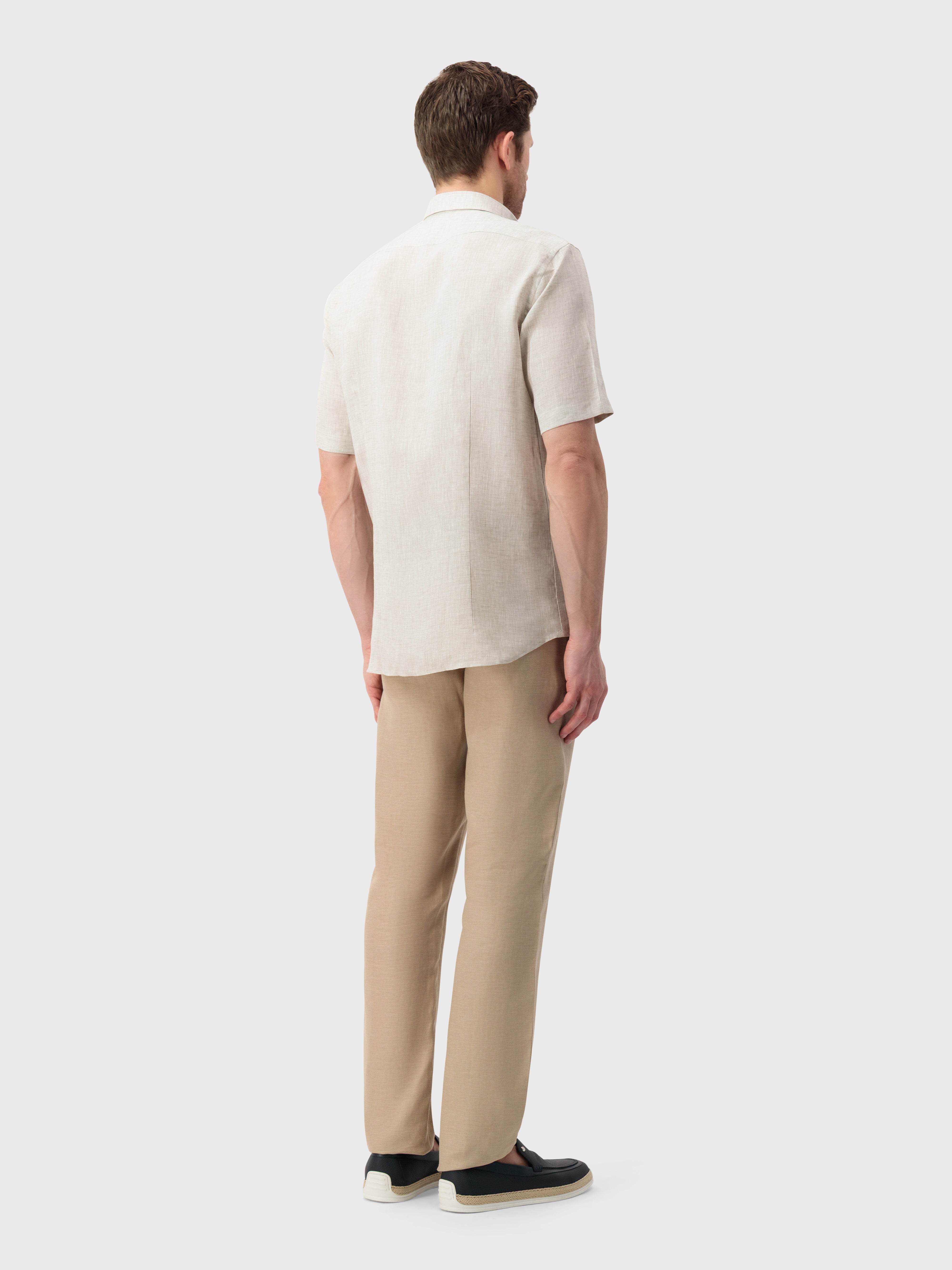 Льняная рубашка - Pale Fawn