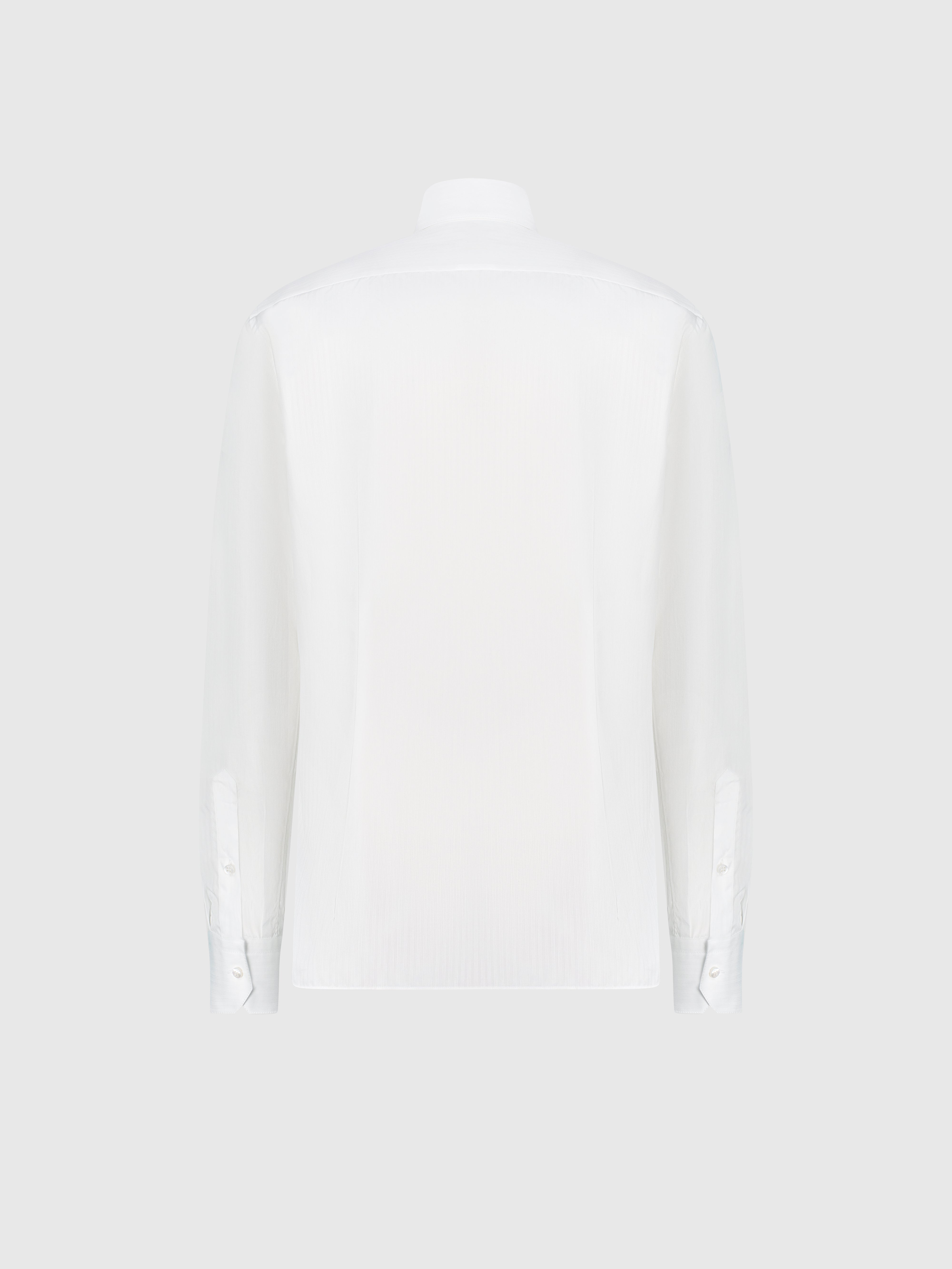 Рубашка с рисунком в полоску белая