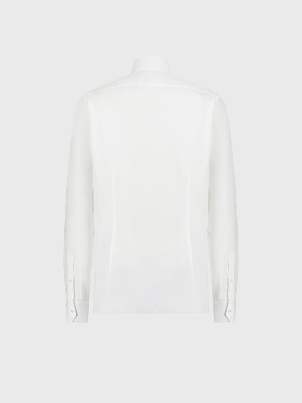 Классическая формальная рубашка с одним швом - Белый