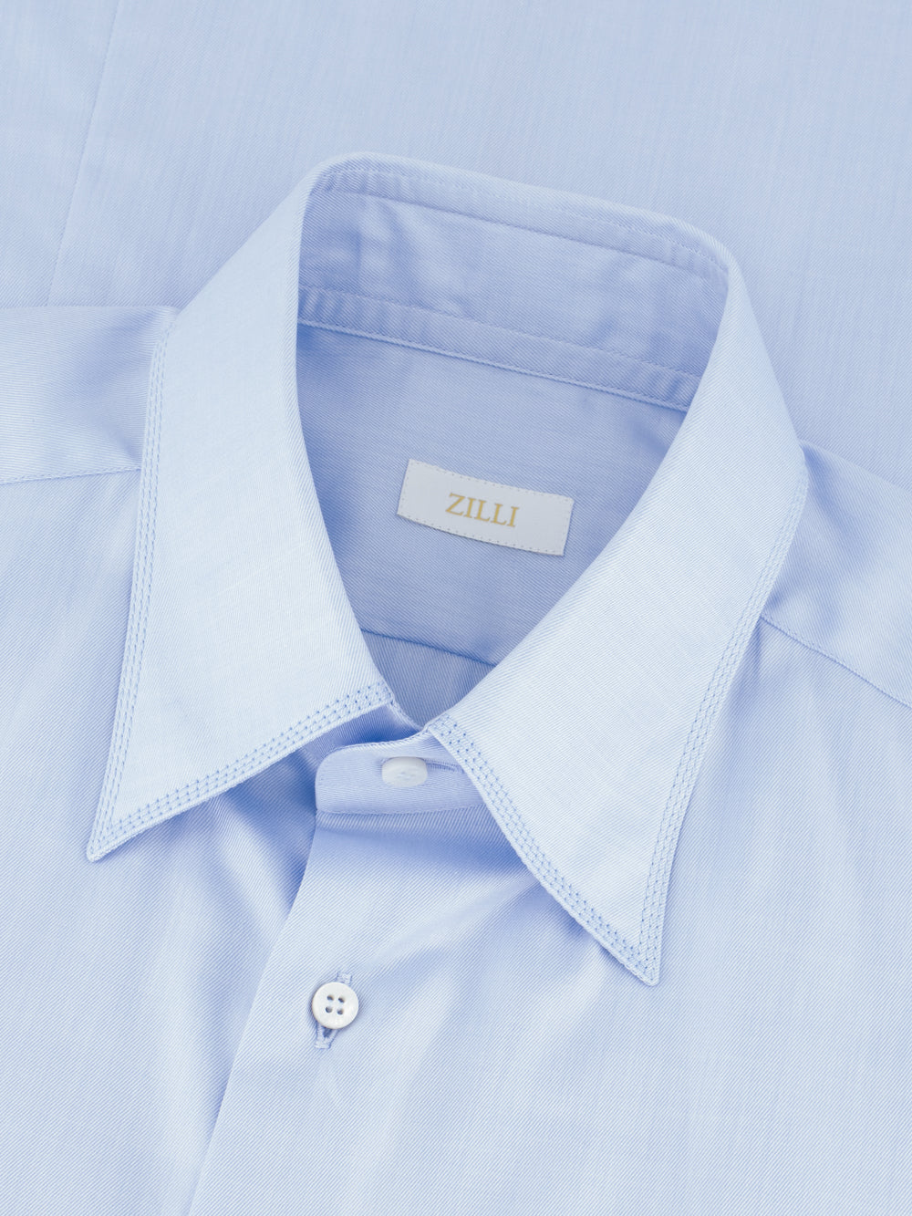 Хлопковая рубашка с тройной строчкой Sky